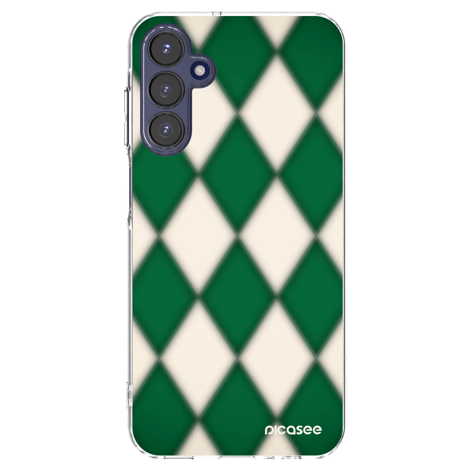 Picasee silikónový prehľadný obal pre Samsung Galaxy A15 A155F 4G - Emerald Diamond