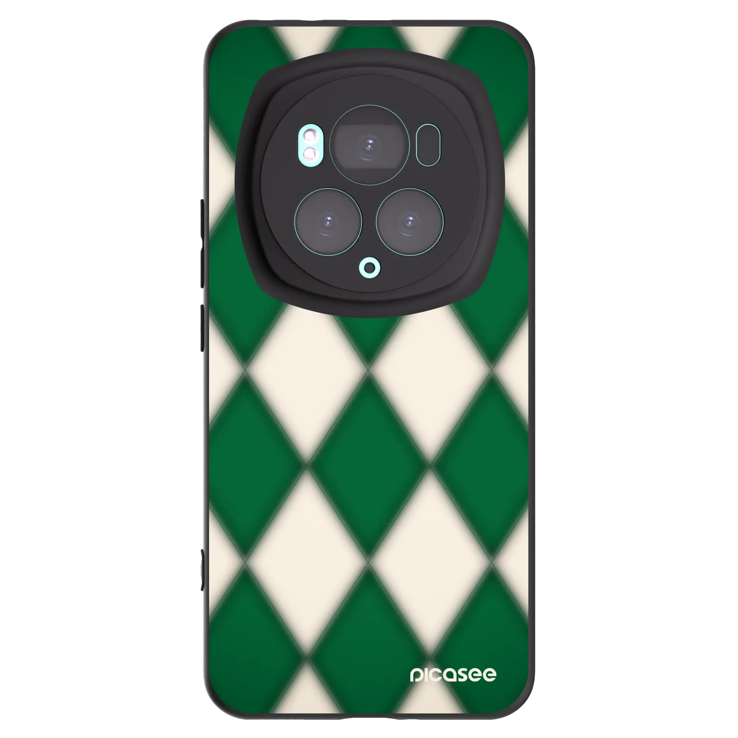 Picasee silikónový čierny obal pre Honor Magic6 Pro - Emerald Diamond