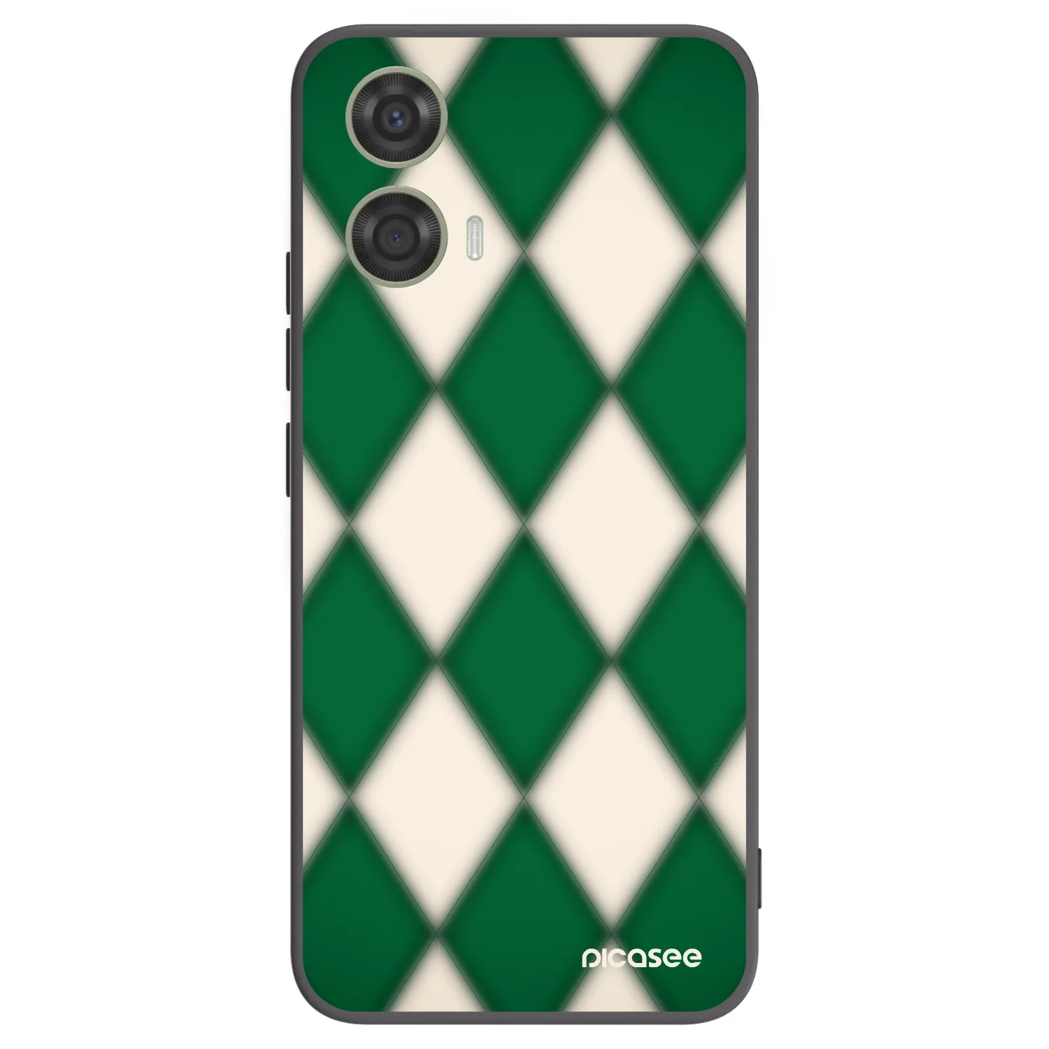 Picasee silikónový čierny obal pre Motorola Moto G24 - Emerald Diamond