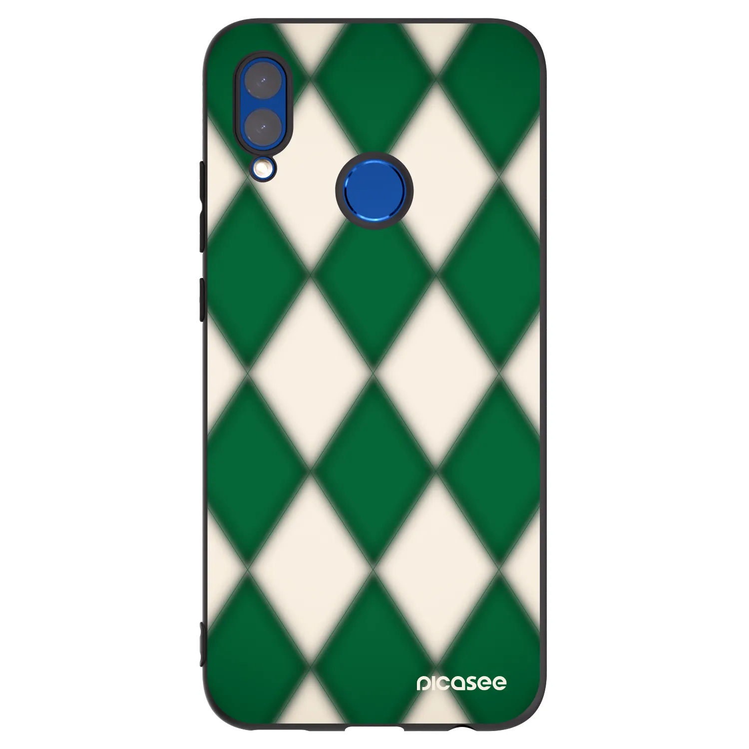 Picasee silikónový čierny obal pre Huawei P Smart 2019 - Emerald Diamond