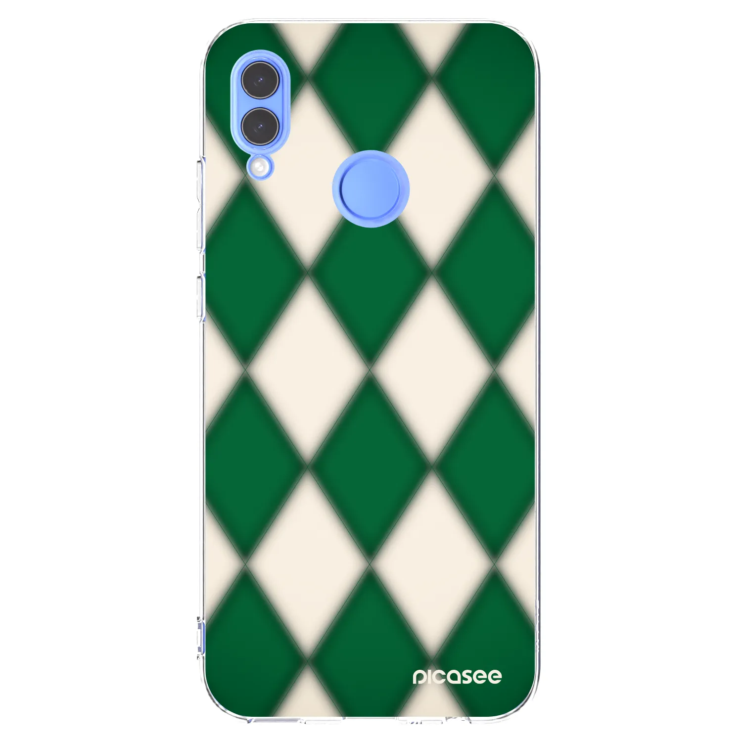Picasee silikónový prehľadný obal pre Huawei P Smart 2019 - Emerald Diamond