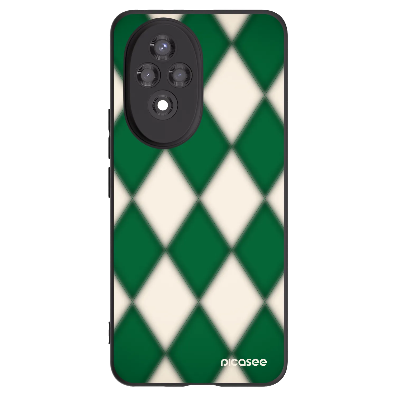 Picasee silikónový čierny obal pre Honor 200 Pro 5G - Emerald Diamond