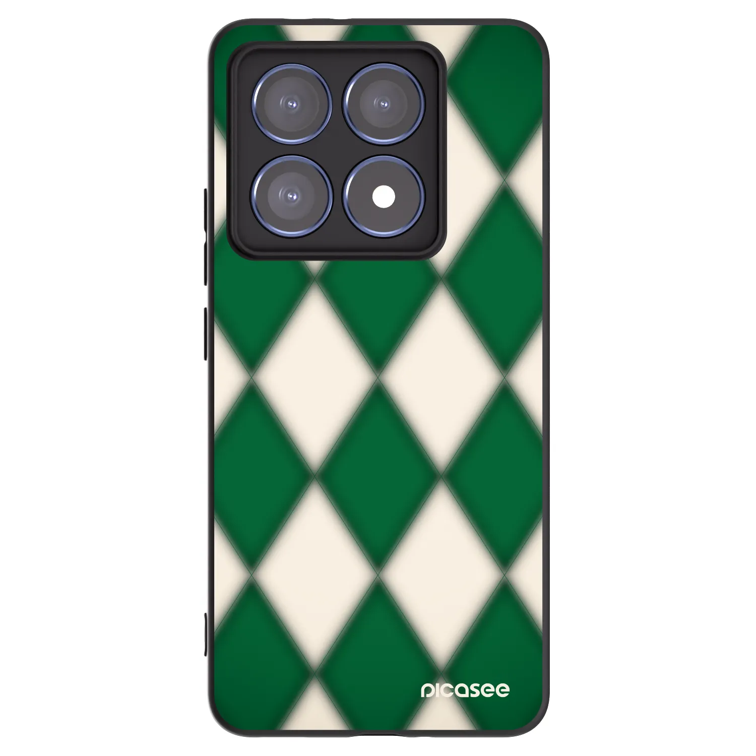 Picasee silikónový čierny obal pre Xiaomi 14T Pro - Emerald Diamond