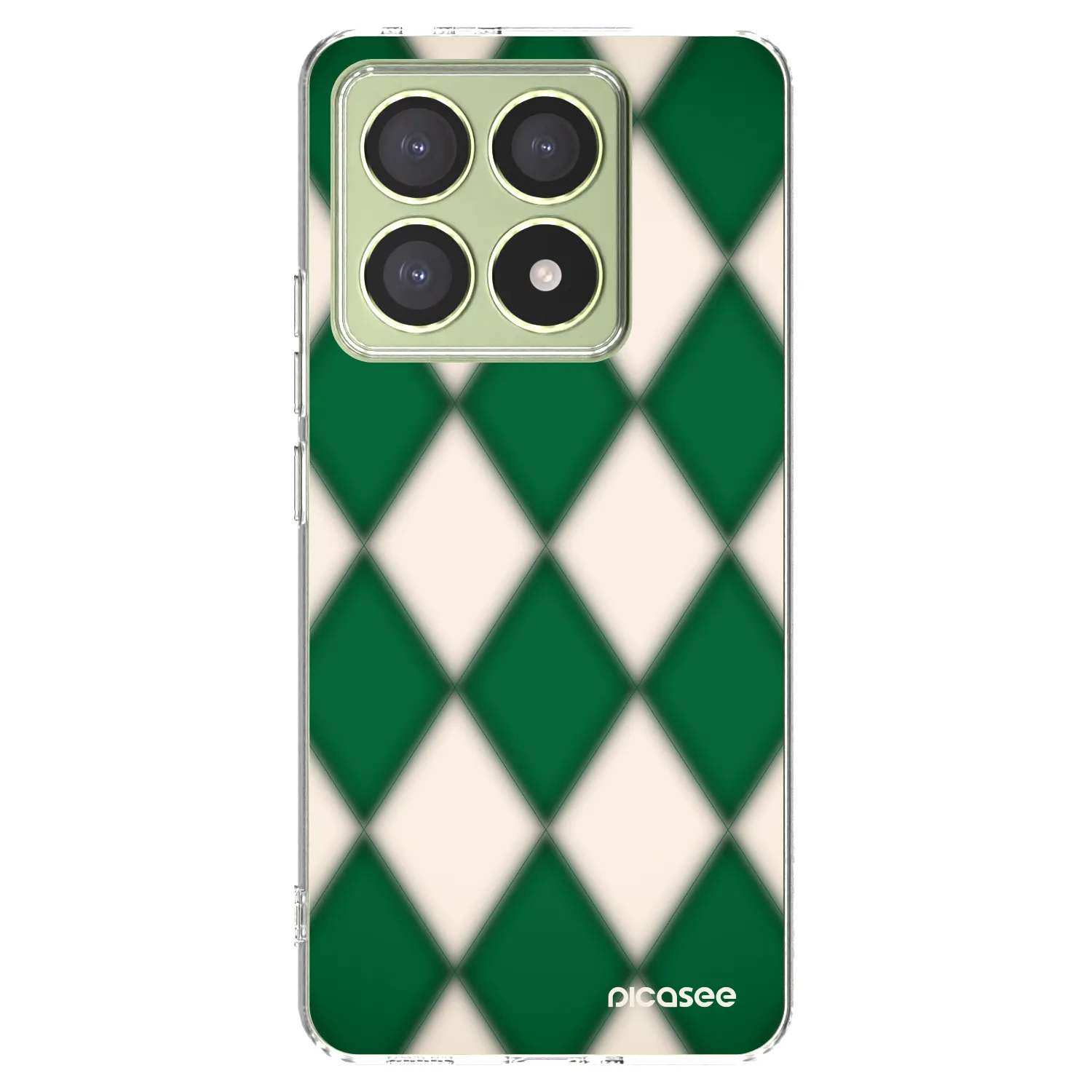 Picasee silikónový prehľadný obal pre Xiaomi 14T - Emerald Diamond