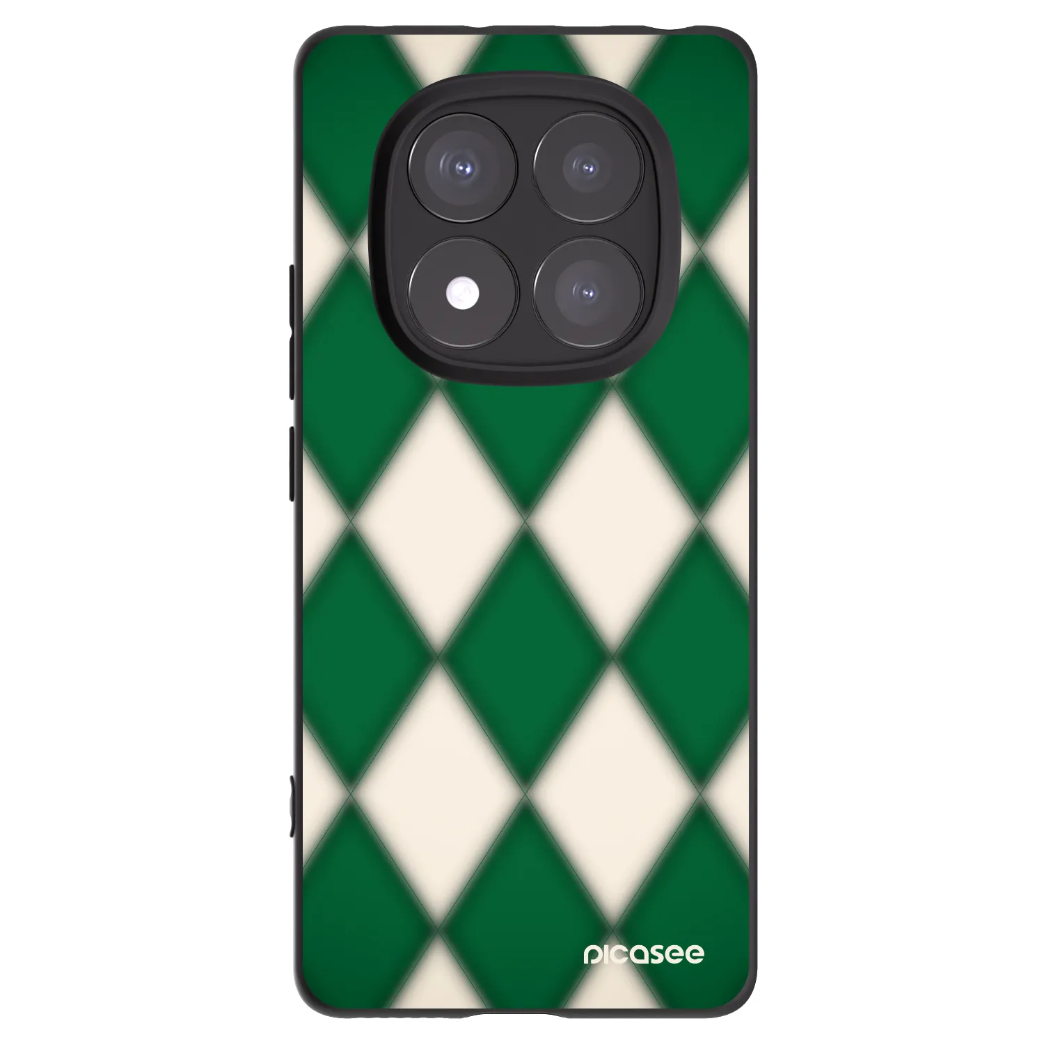 Silikónový čierny obal pre Xiaomi Redmi Note 14 Pro+ 5G - Emerald Diamond