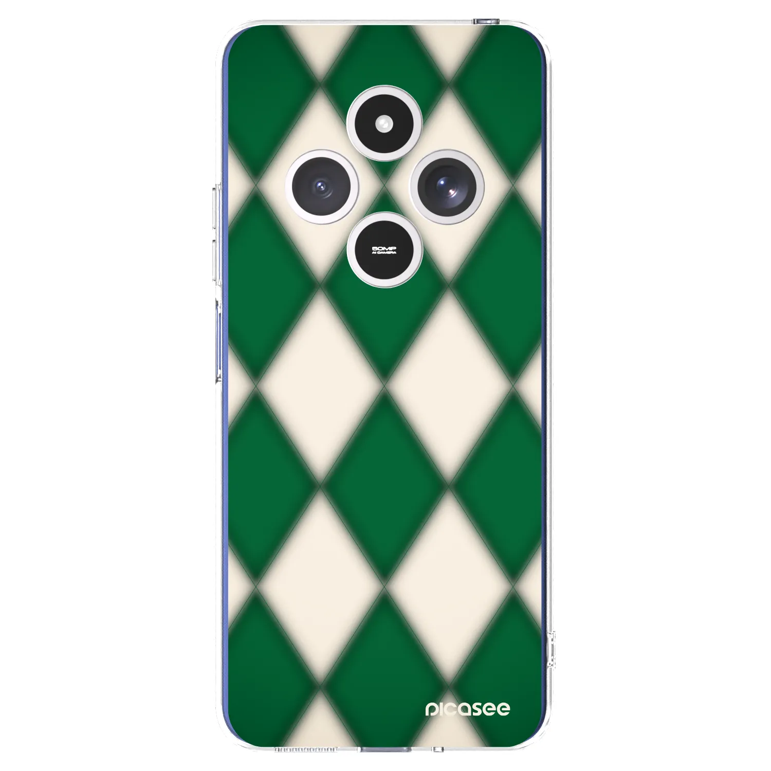 Picasee silikónový prehľadný obal pre Xiaomi Redmi 14C - Emerald Diamond