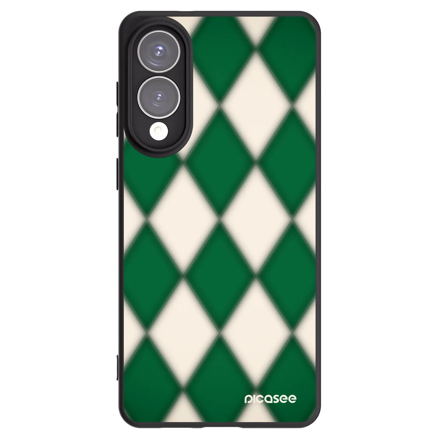 Picasee silikónový čierny obal pre Samsung Galaxy S25 Edge 5G - Emerald Diamond