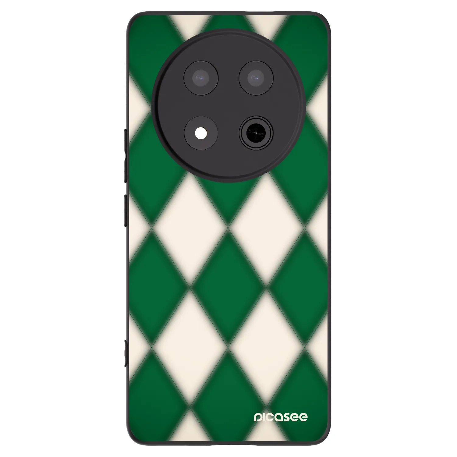 Picasee silikónový čierny obal pre Honor Magic7 Lite 5G - Emerald Diamond