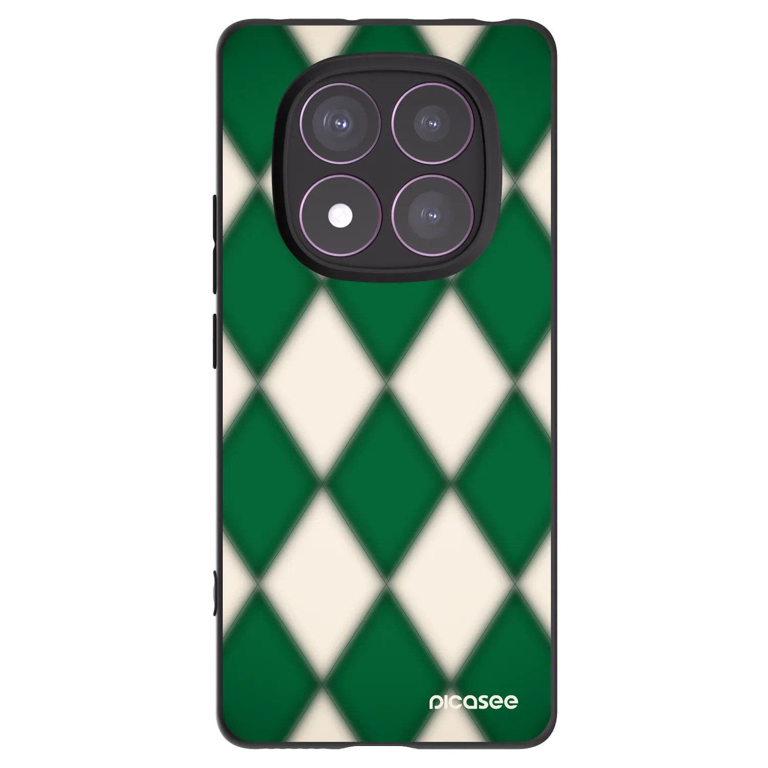 Silikónový čierny obal pre Xiaomi Redmi Note 14 Pro 4G - Emerald Diamond