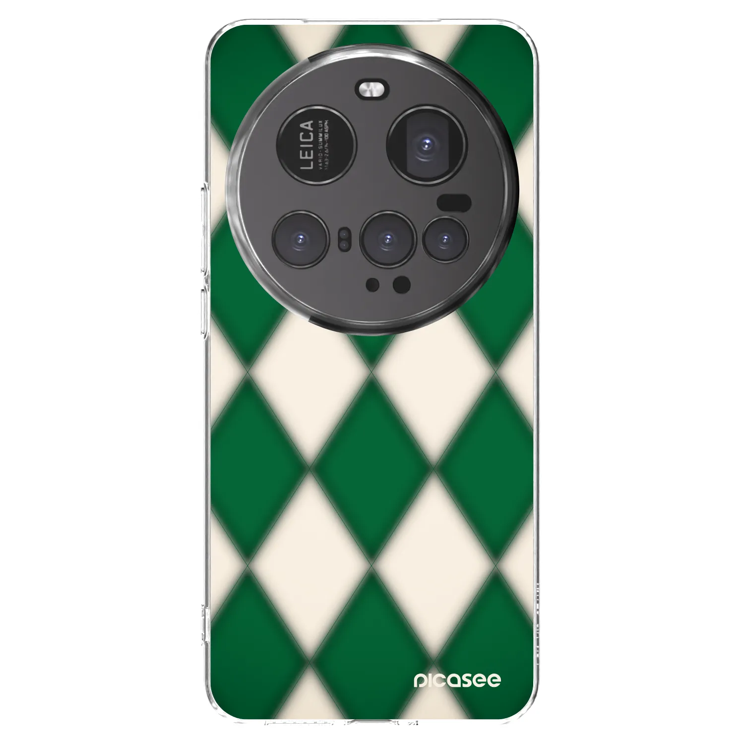 Picasee silikónový prehľadný obal pre Xiaomi 15 Ultra - Emerald Diamond