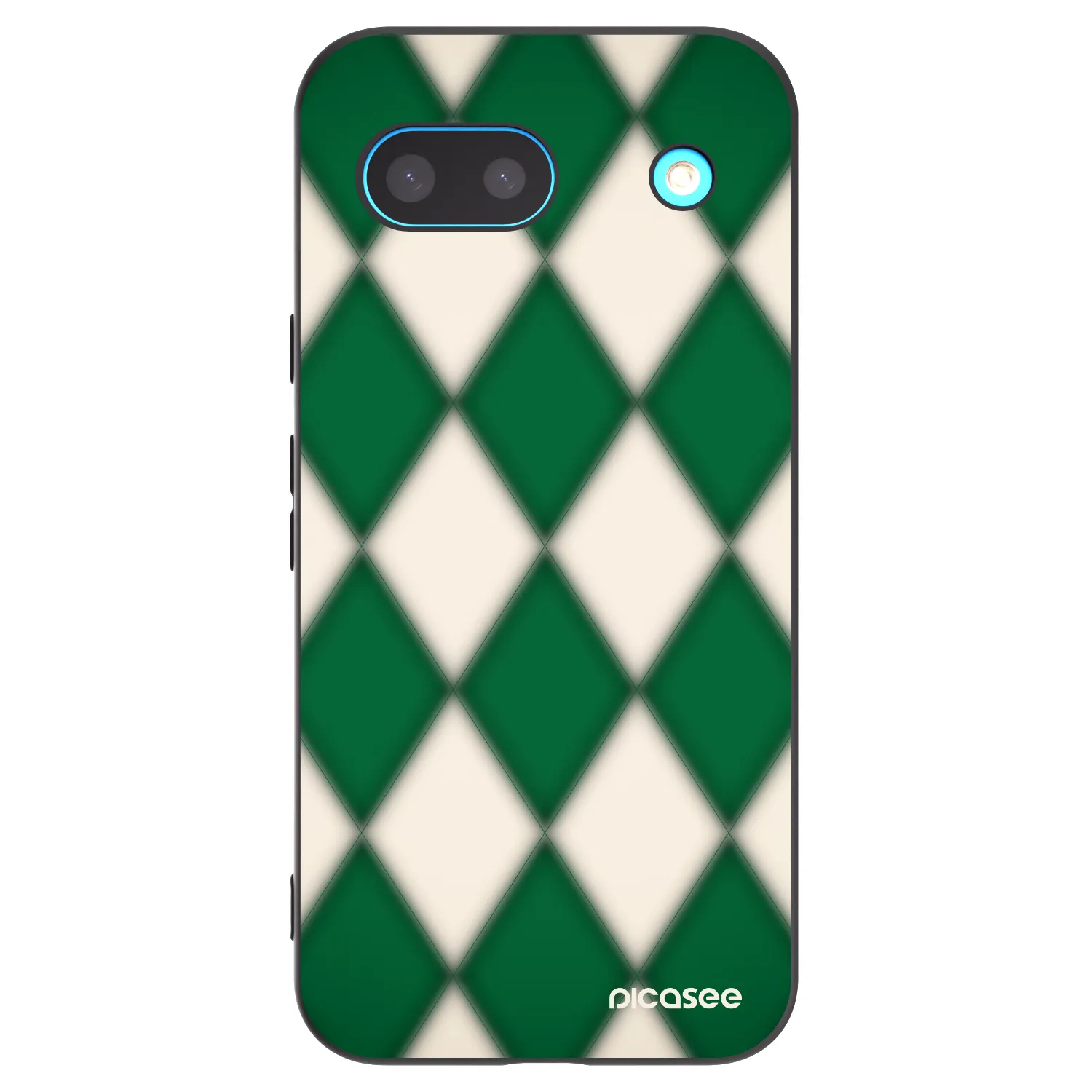 Silikónový čierny obal pre Google Pixel 8 - Emerald Diamond
