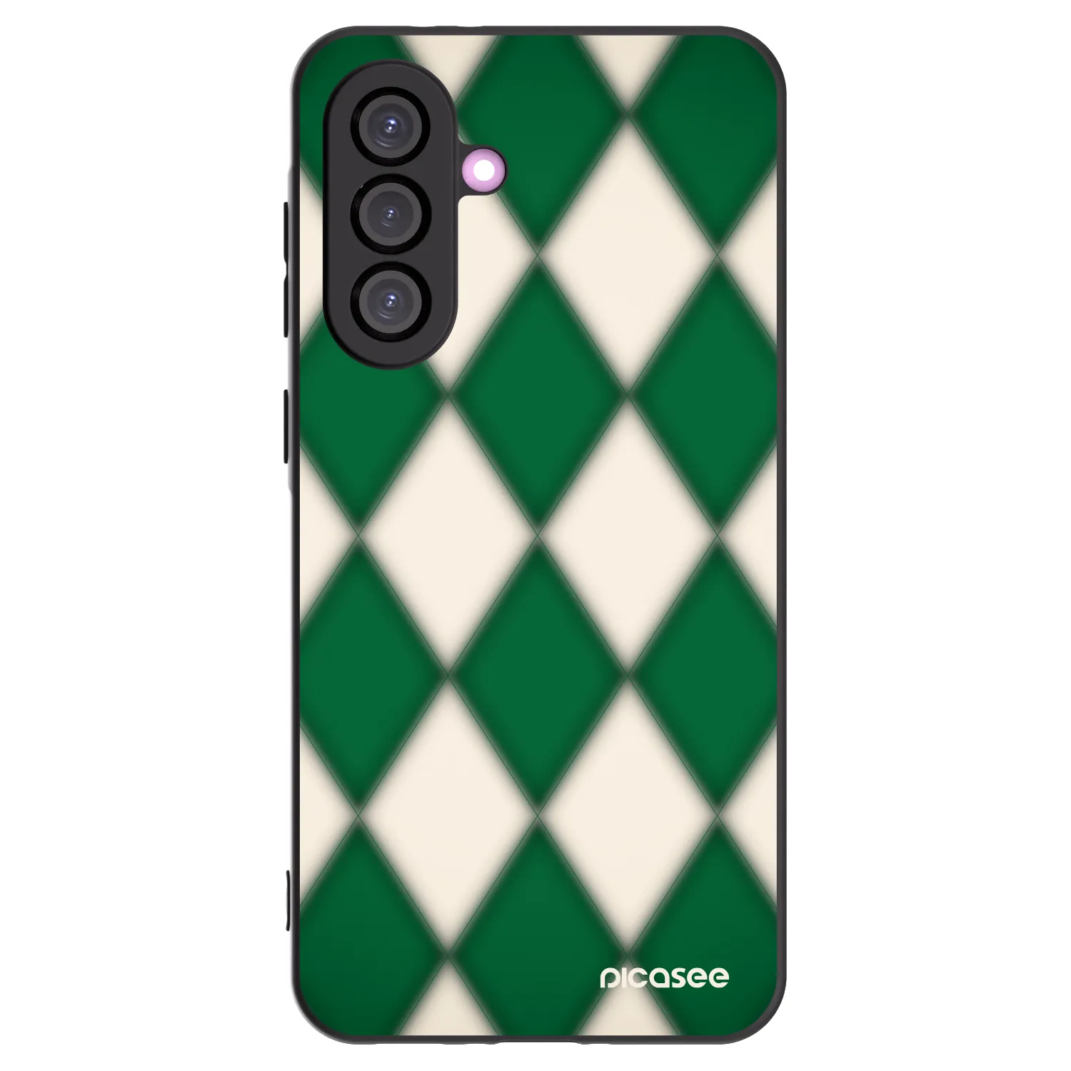 Picasee silikónový čierny obal pre Samsung Galaxy A36 5G - Emerald Diamond
