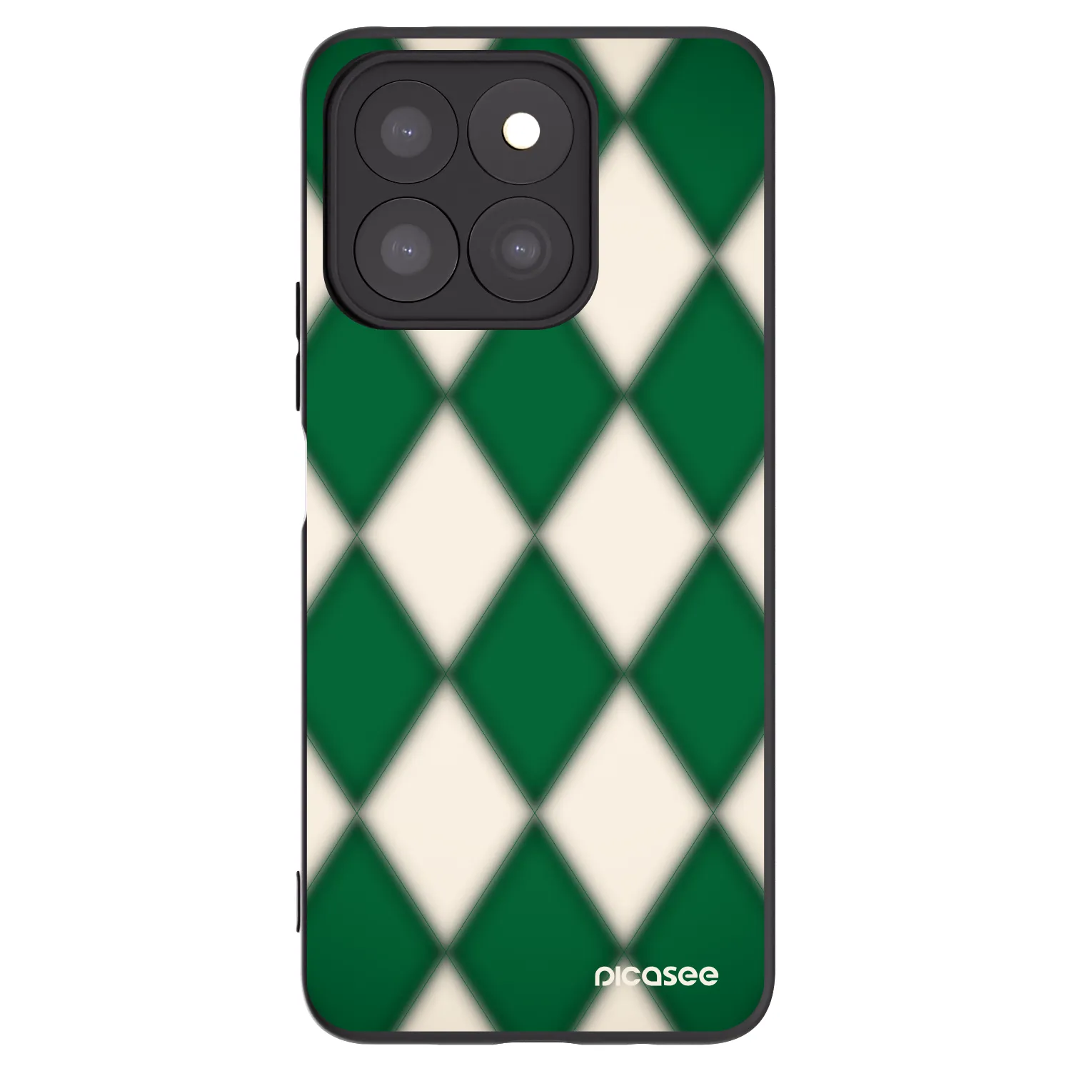 Picasee silikónový čierny obal pre Honor X8c - Emerald Diamond