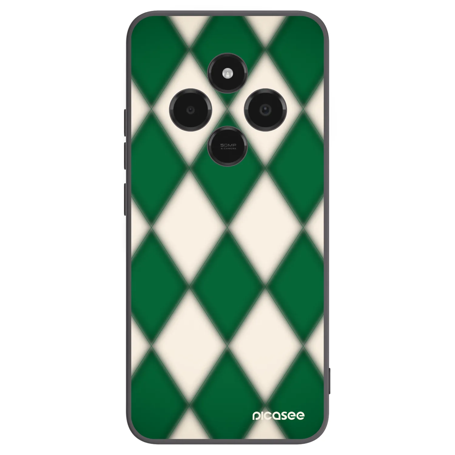 Picasee silikónový čierny obal pre Xiaomi Poco C75 - Emerald Diamond