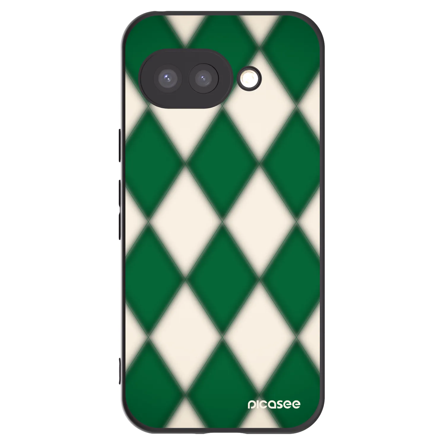 Picasee silikónový čierny obal pre Google Pixel 9a - Emerald Diamond