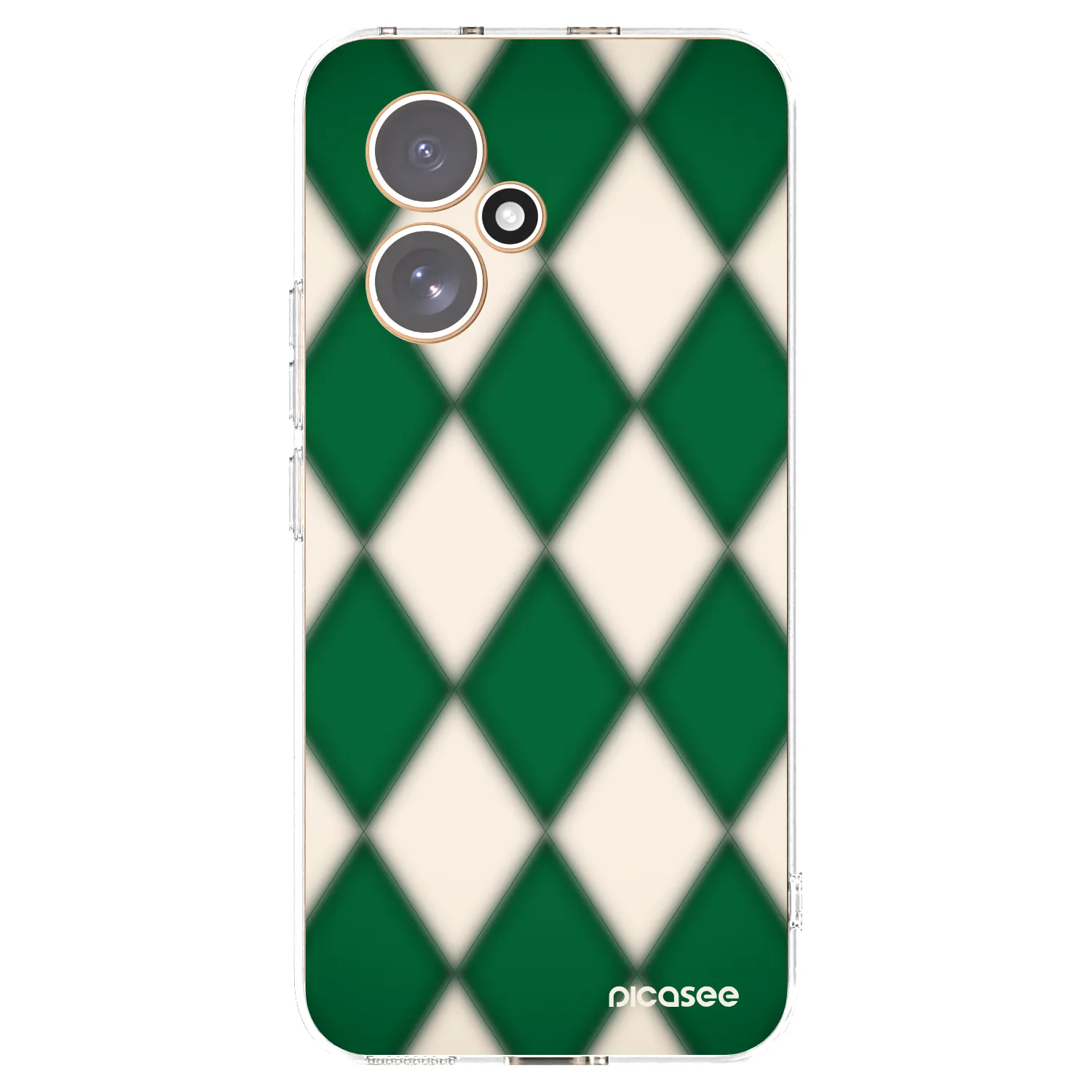 Picasee silikónový prehľadný obal pre Honor 400 5G - Emerald Diamond