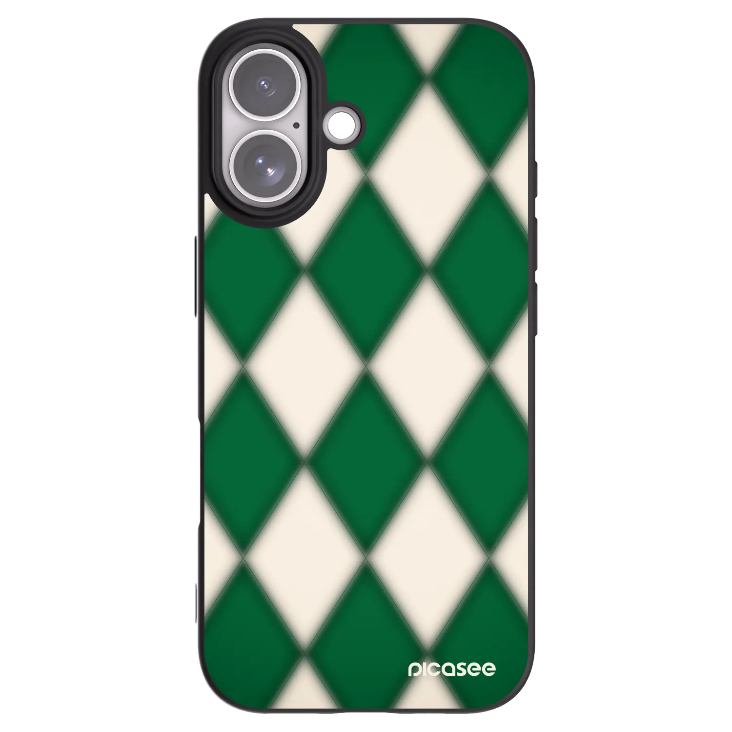 Picasee silikónový čierny obal pre Apple iPhone 17 - Emerald Diamond