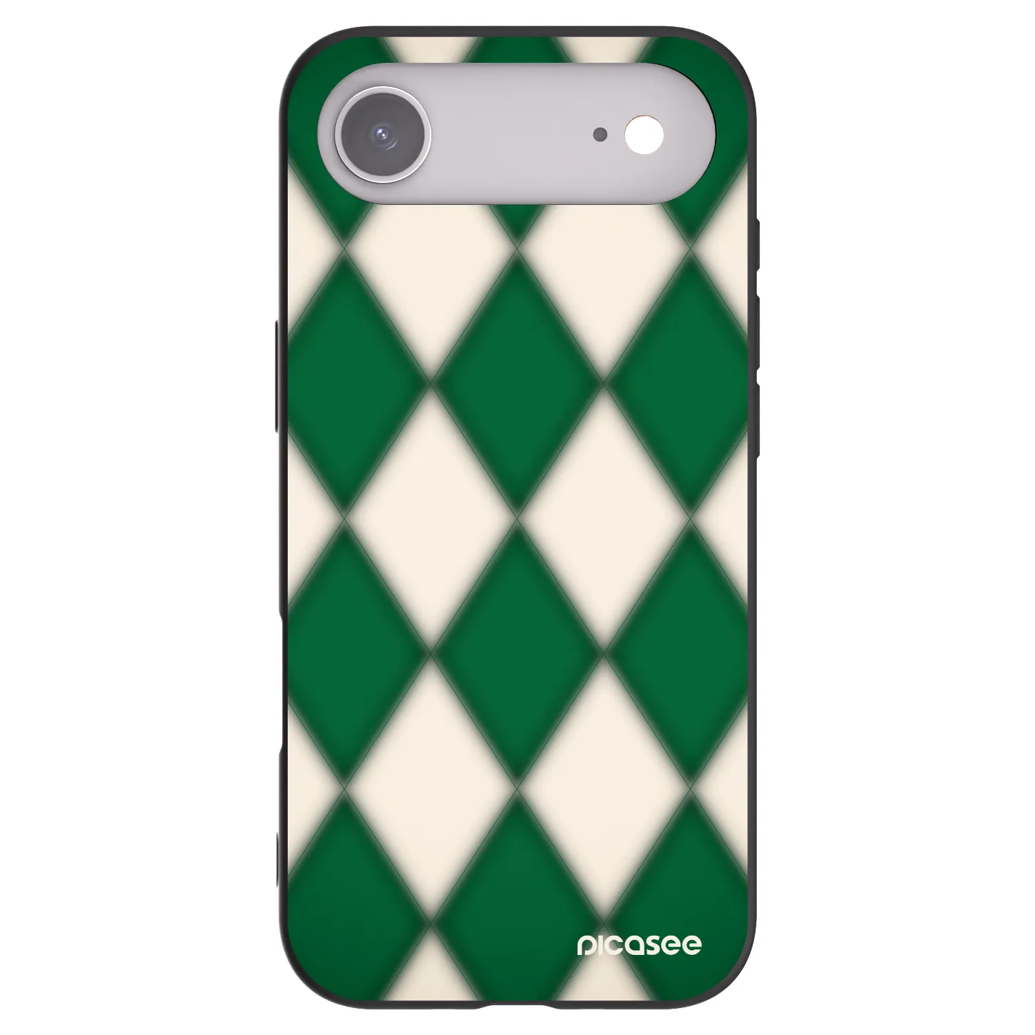 Picasee silikónový čierny obal pre Apple iPhone Air - Emerald Diamond