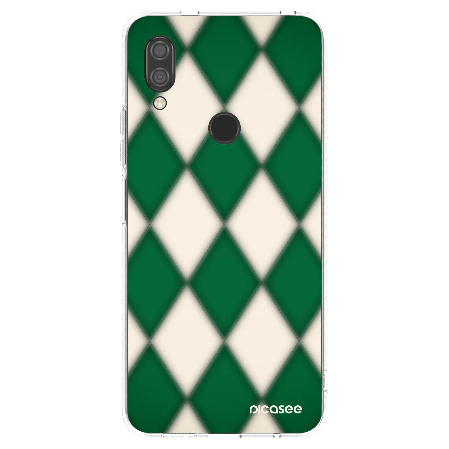 Picasee silikónový prehľadný obal pre Xiaomi Redmi 7 - Emerald Diamond