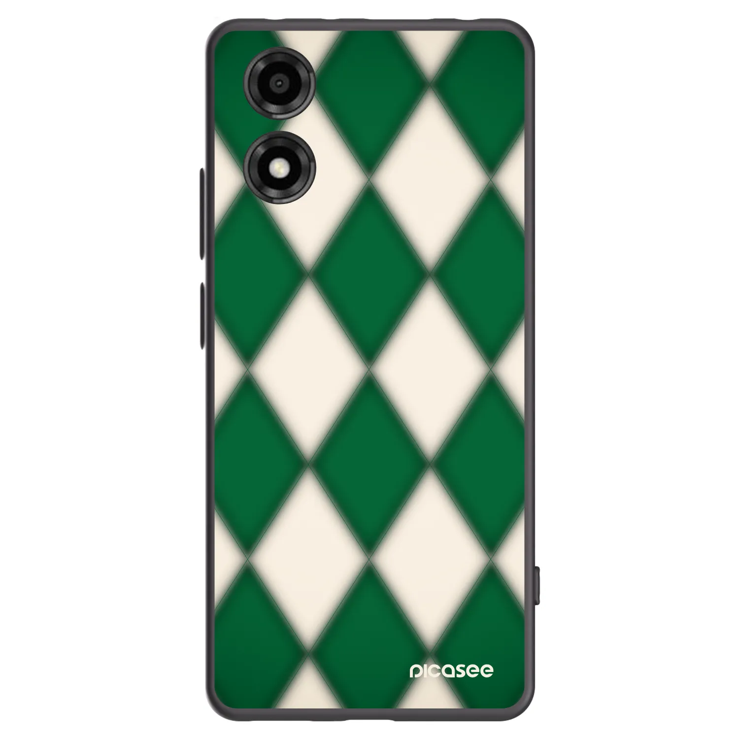 Picasee silikónový čierny obal pre Motorola Moto E14 - Emerald Diamond