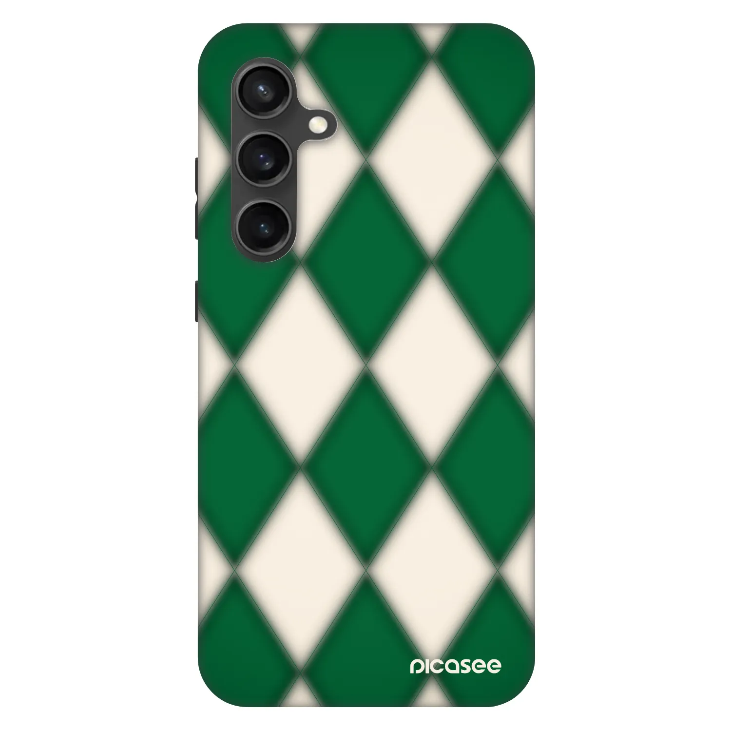 Picasee Fashion Case pre Samsung Galaxy S24 FE S721B - Emerald Diamond