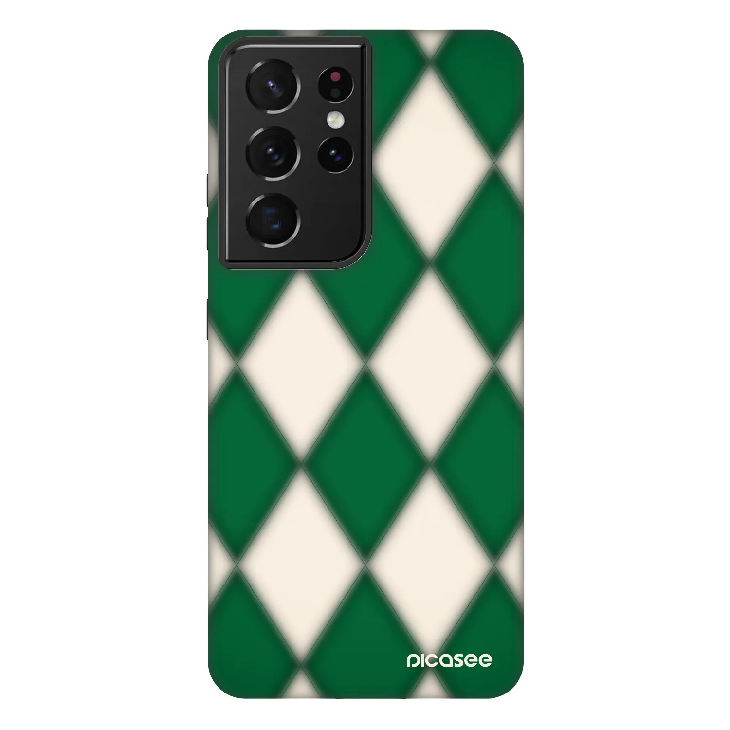 Picasee Fashion Case pre Samsung Galaxy S21 Ultra 5G G998B - Emerald Diamond