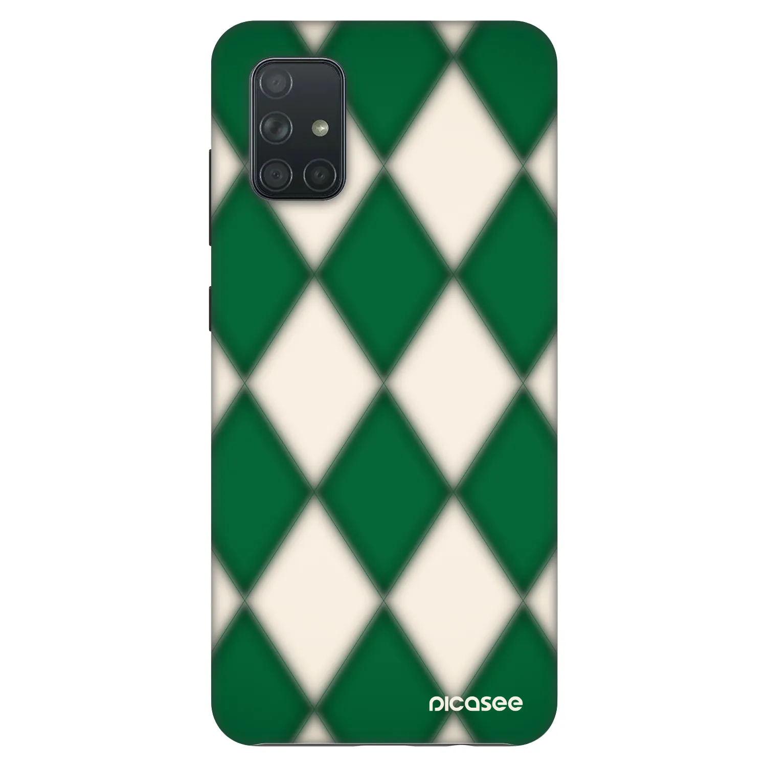 Picasee Fashion Case pre Samsung Galaxy A71 A715F - Emerald Diamond