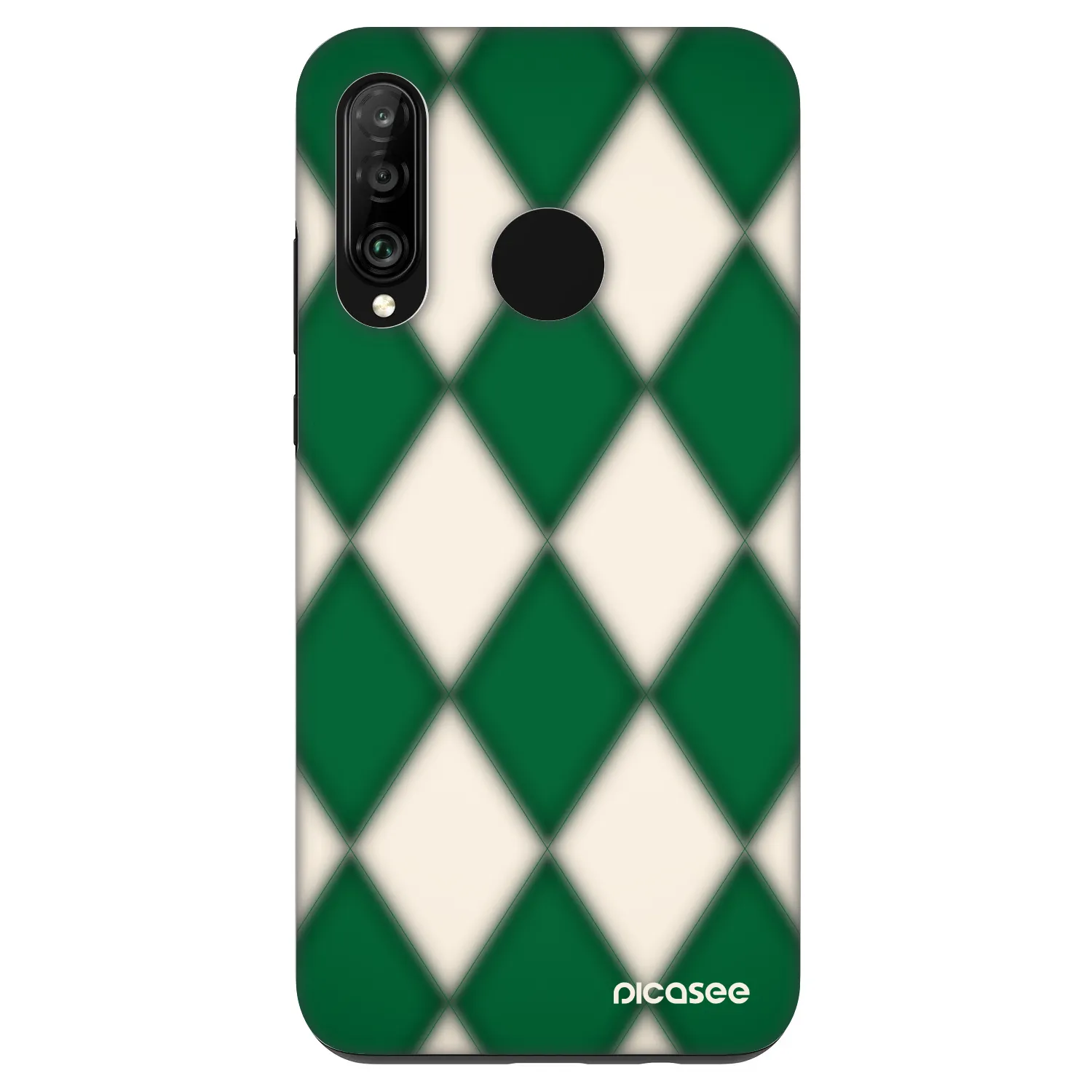 Picasee Fashion Case pre Huawei P30 Lite - Emerald Diamond