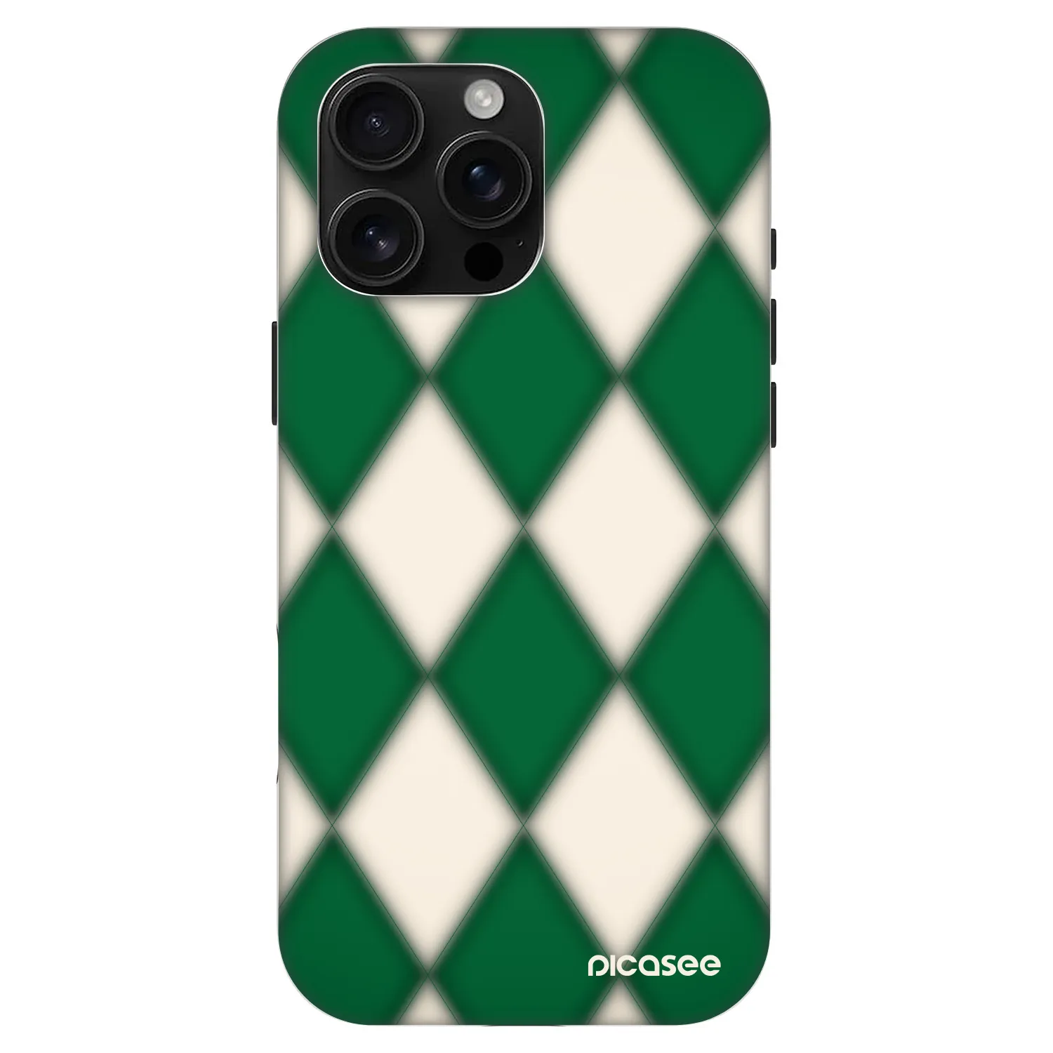 Picasee Fashion Case MagSafe pre Apple iPhone 16 Pro Max - Emerald Diamond