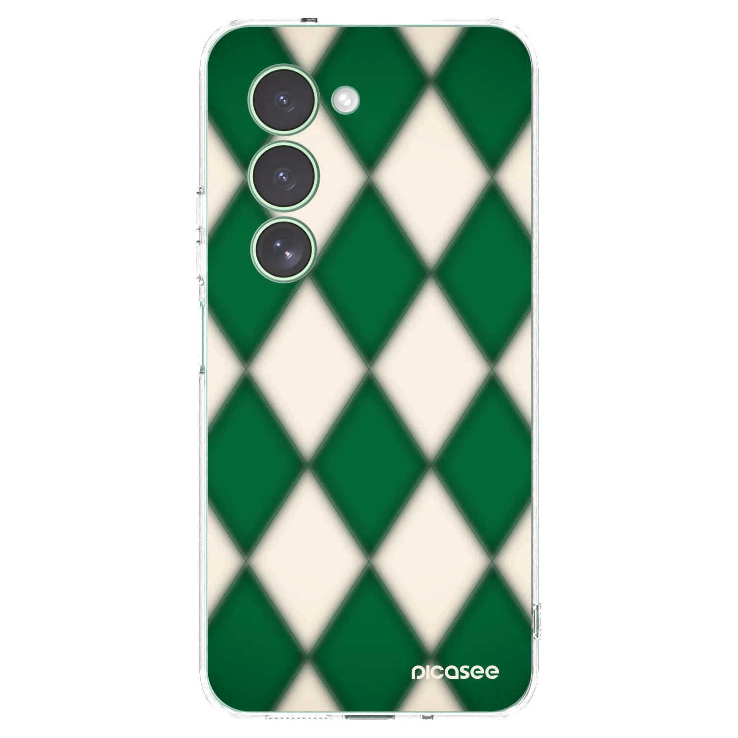 Picasee silikónový prehľadný obal pre Xiaomi Redmi 15 5G - Emerald Diamond