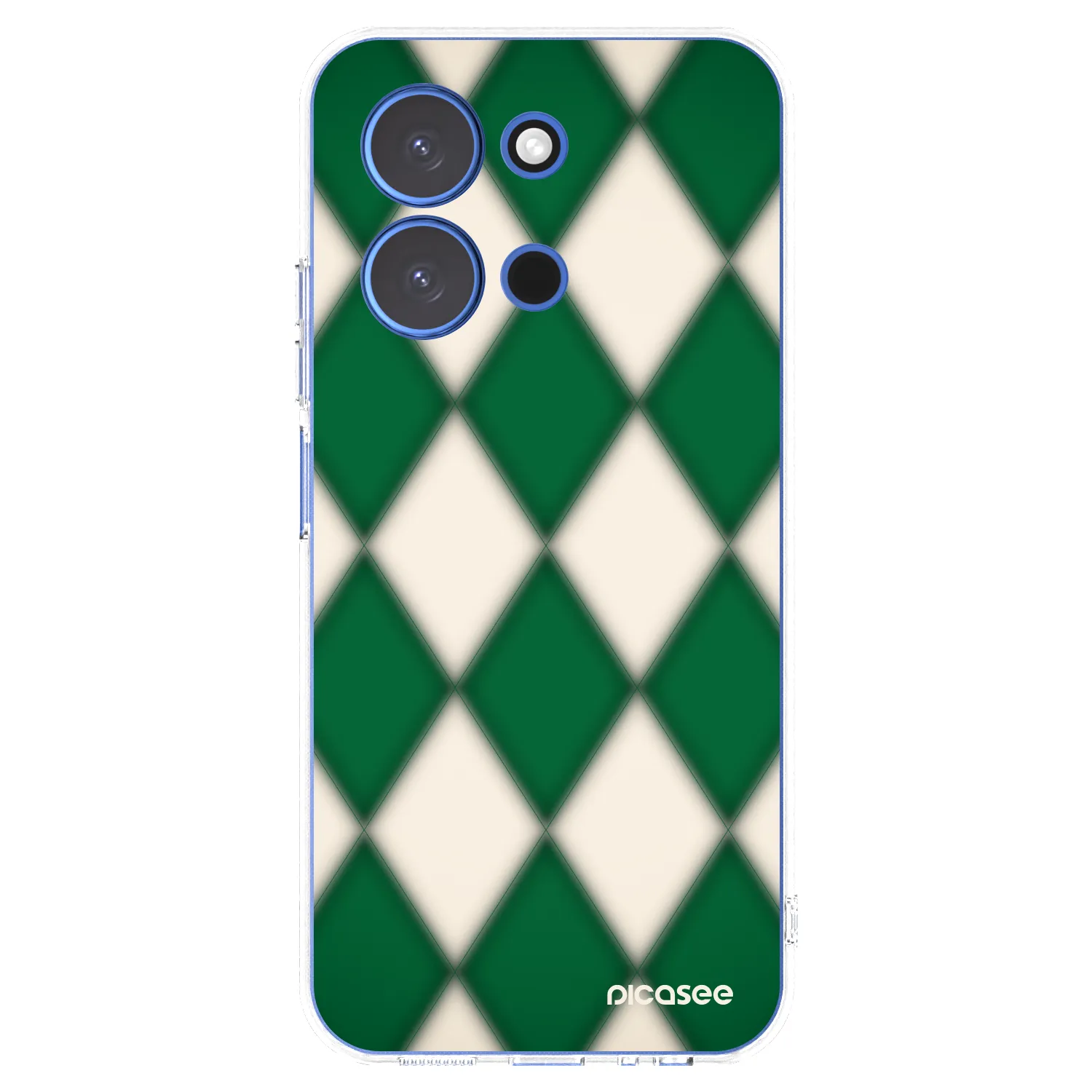 Picasee silikónový prehľadný obal pre Xiaomi Redmi 15C 4G - Emerald Diamond