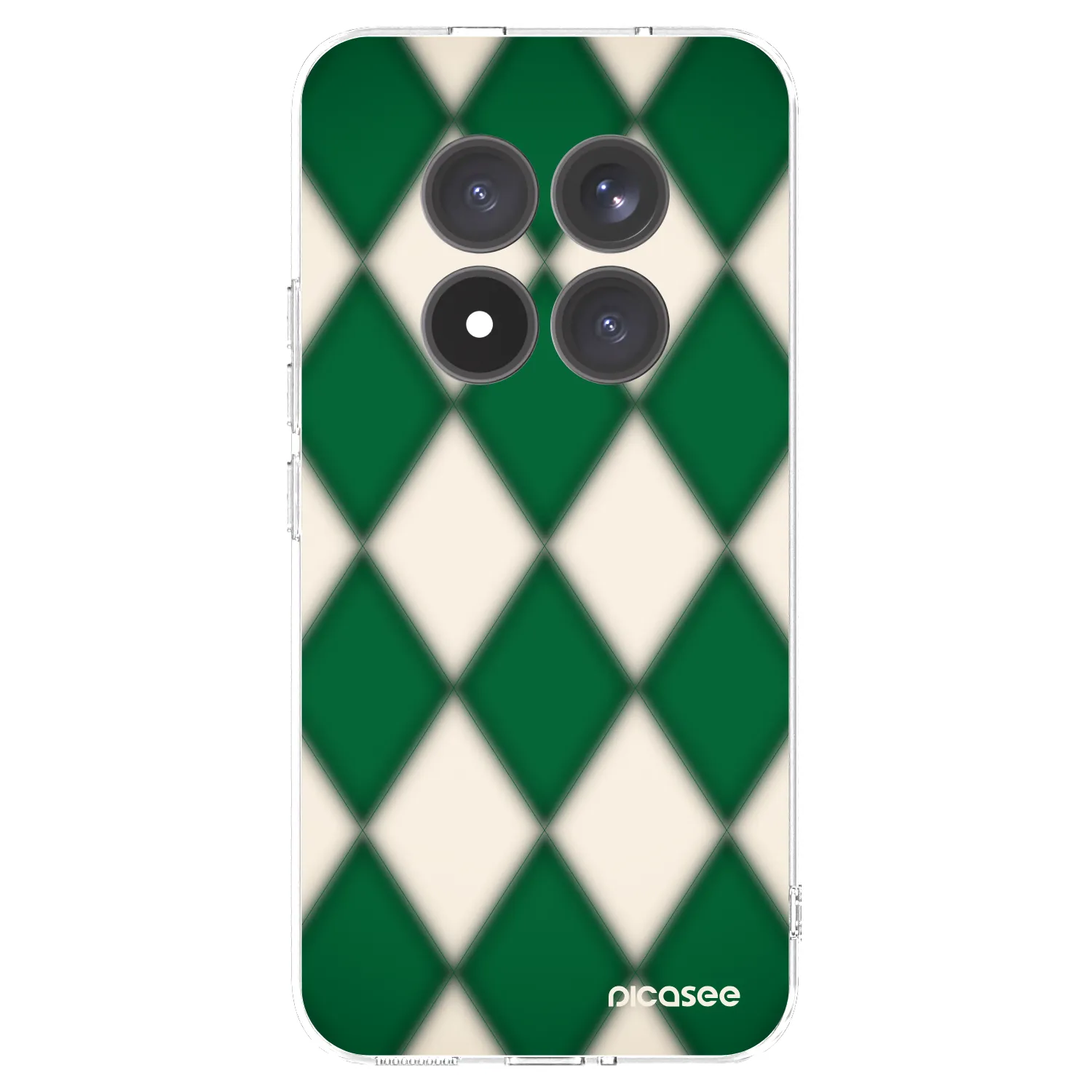 Picasee silikónový prehľadný obal pre Xiaomi Redmi Note 15 Pro+ - Emerald Diamond