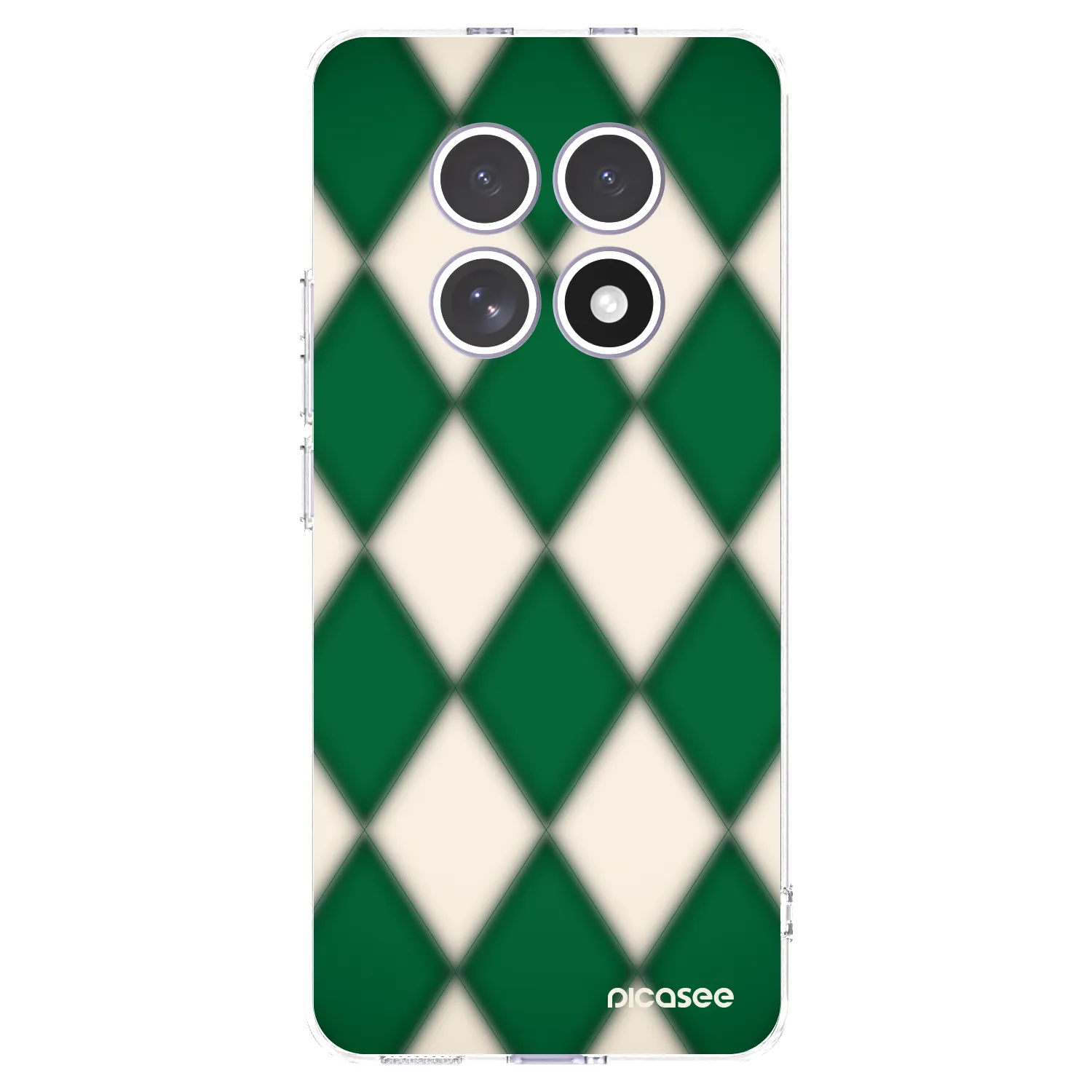 Picasee silikónový prehľadný obal pre Xiaomi Redmi Note 15 - Emerald Diamond