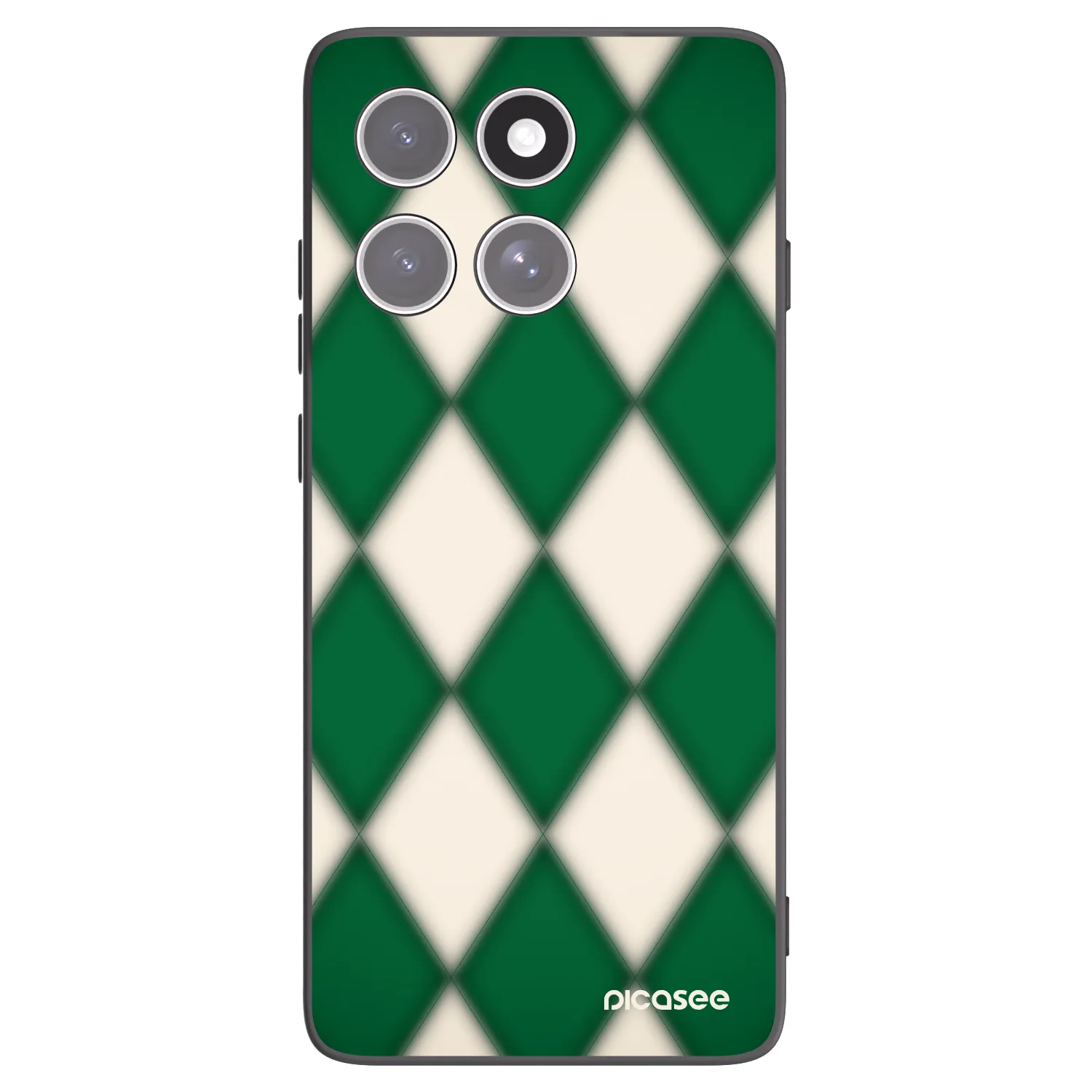 Silikónový čierny obal pre Motorola Edge 60 Fusion - Emerald Diamond