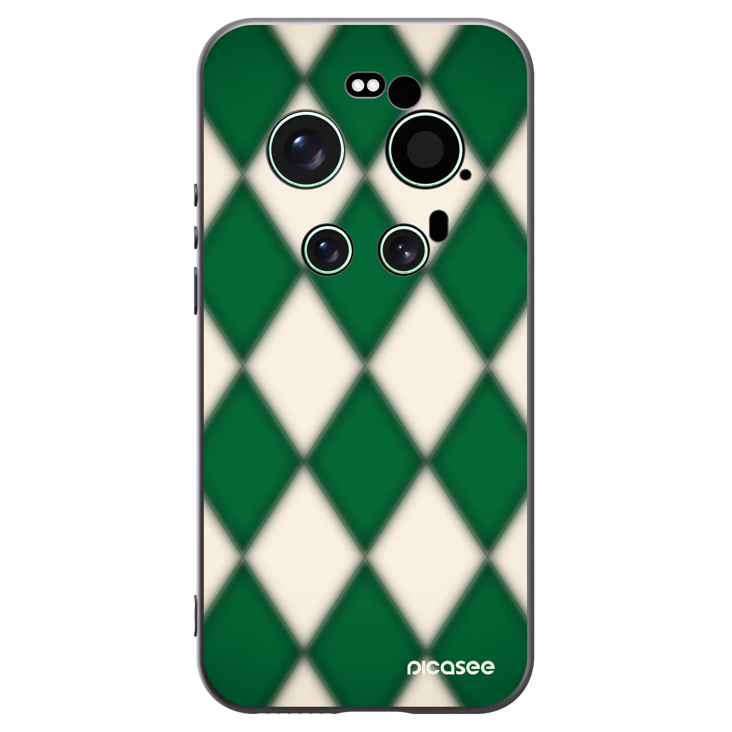 Picasee silikónový čierny obal pre Xiaomi 17 Ultra - Emerald Diamond