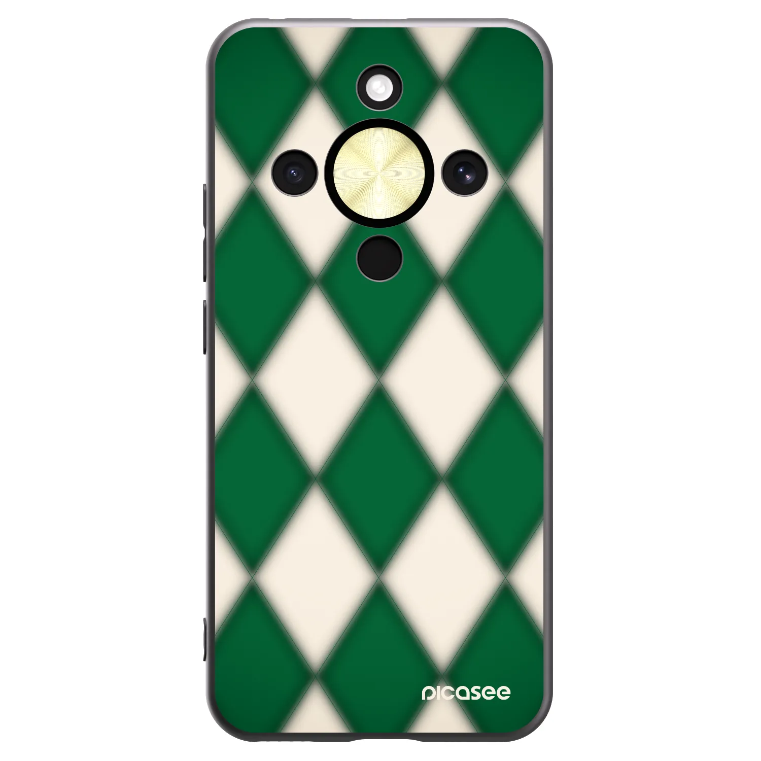 Picasee silikónový čierny obal pre Honor Magic8 Lite 5G - Emerald Diamond