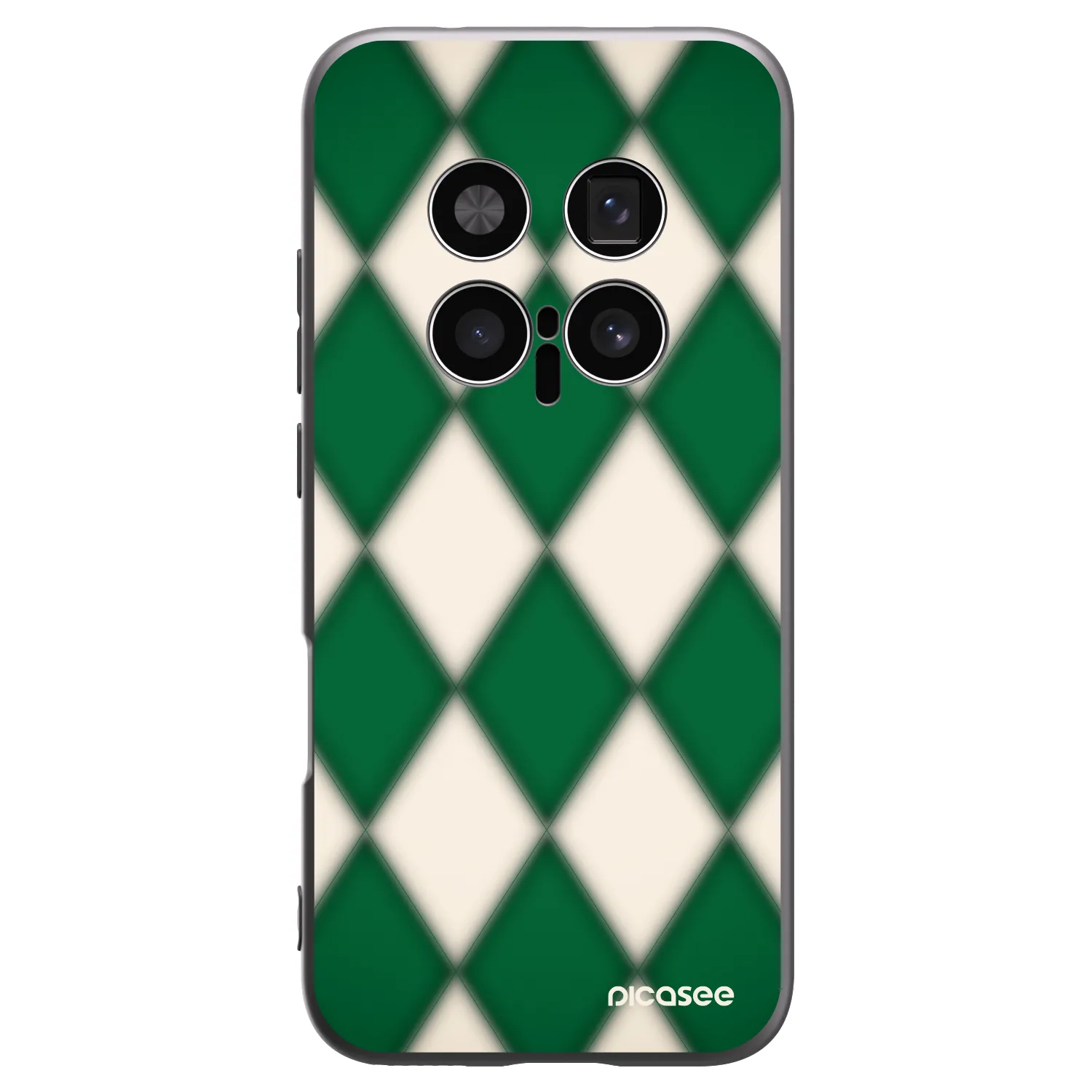 Picasee silikónový čierny obal pre Honor Magic8 Pro 5G - Emerald Diamond