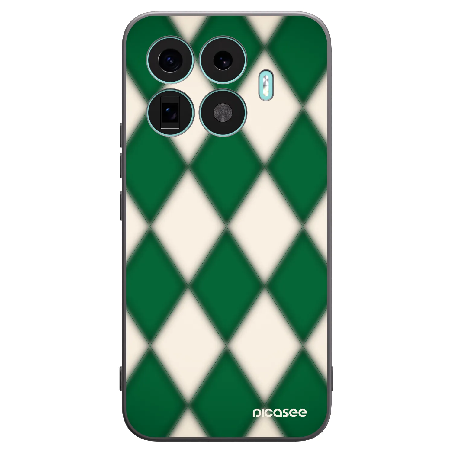 Picasee silikónový čierny obal pre Xiaomi 17T Pro - Emerald Diamond