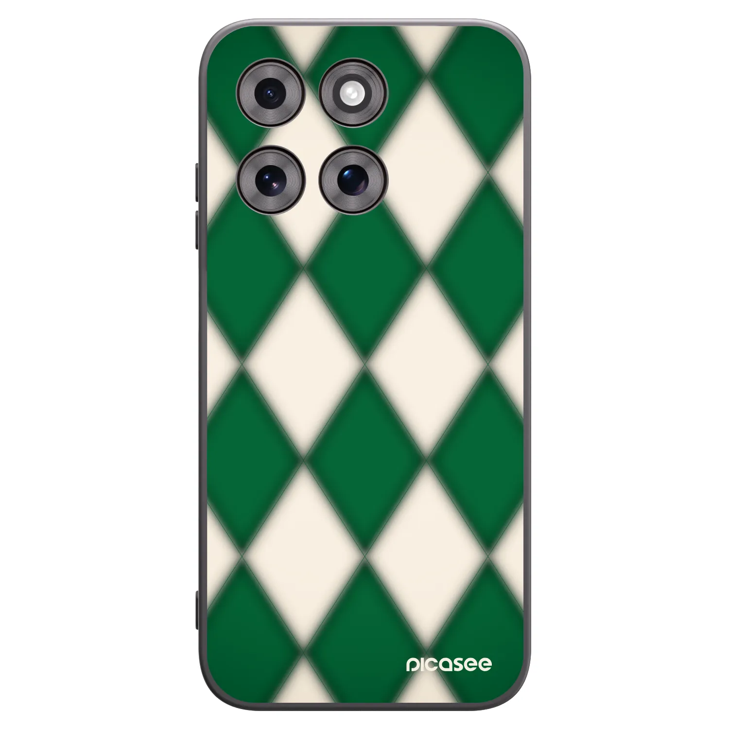 Picasee silikónový čierny obal pre Motorola Moto G77 - Emerald Diamond