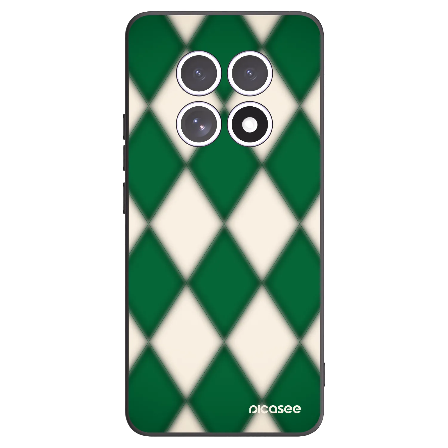 Picasee silikónový čierny obal pre Xiaomi Redmi Note 15 5G - Emerald Diamond