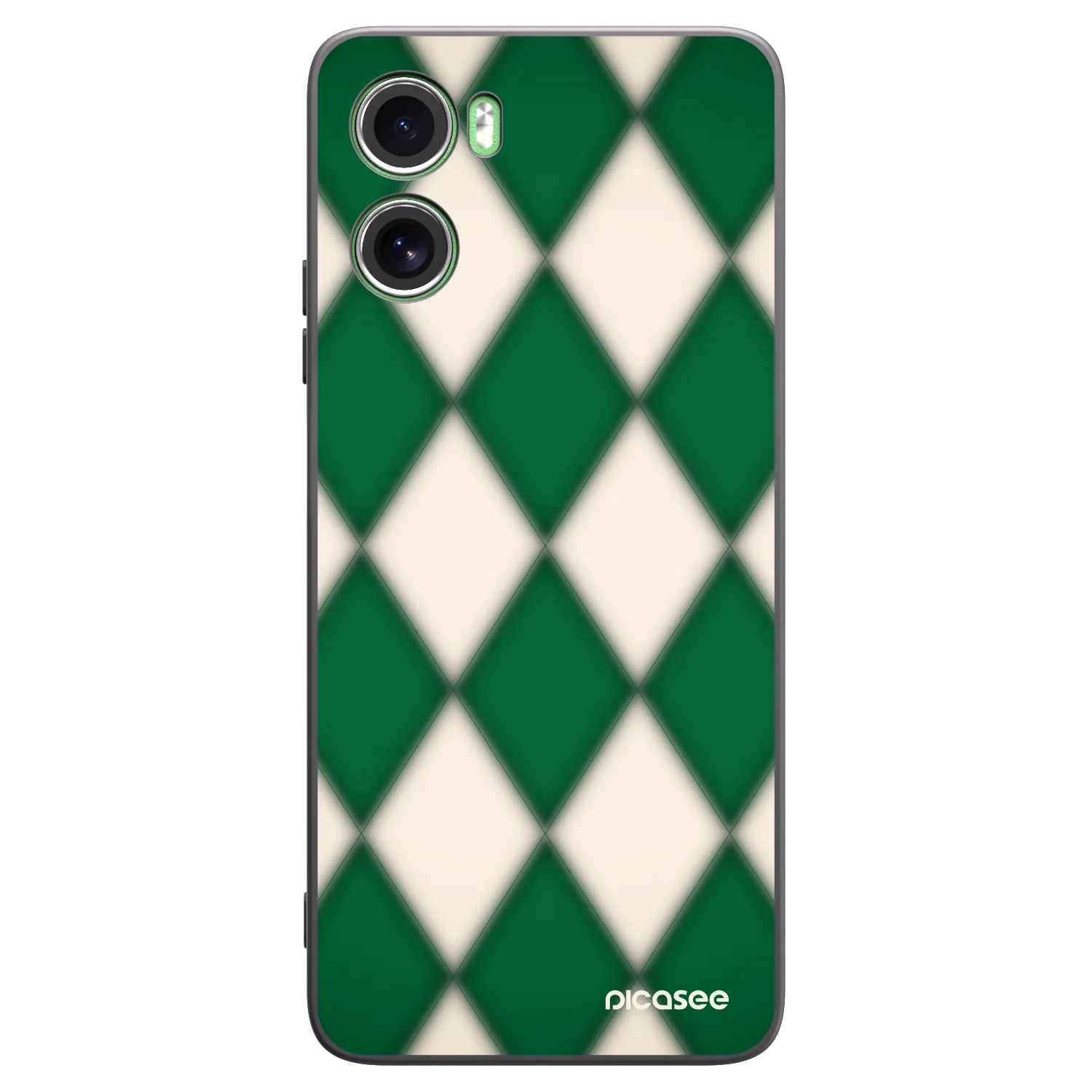 Picasee silikónový čierny obal pre Motorola Moto G06 - Emerald Diamond