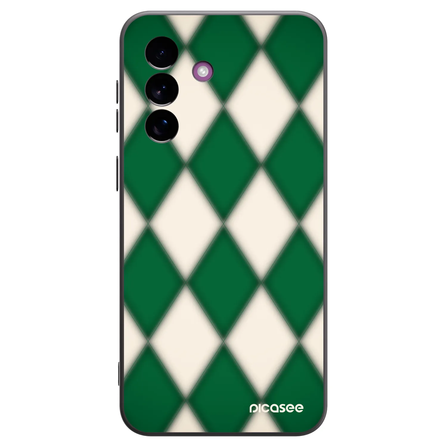 Picasee silikónový čierny obal pre Samsung Galaxy A37 - Emerald Diamond