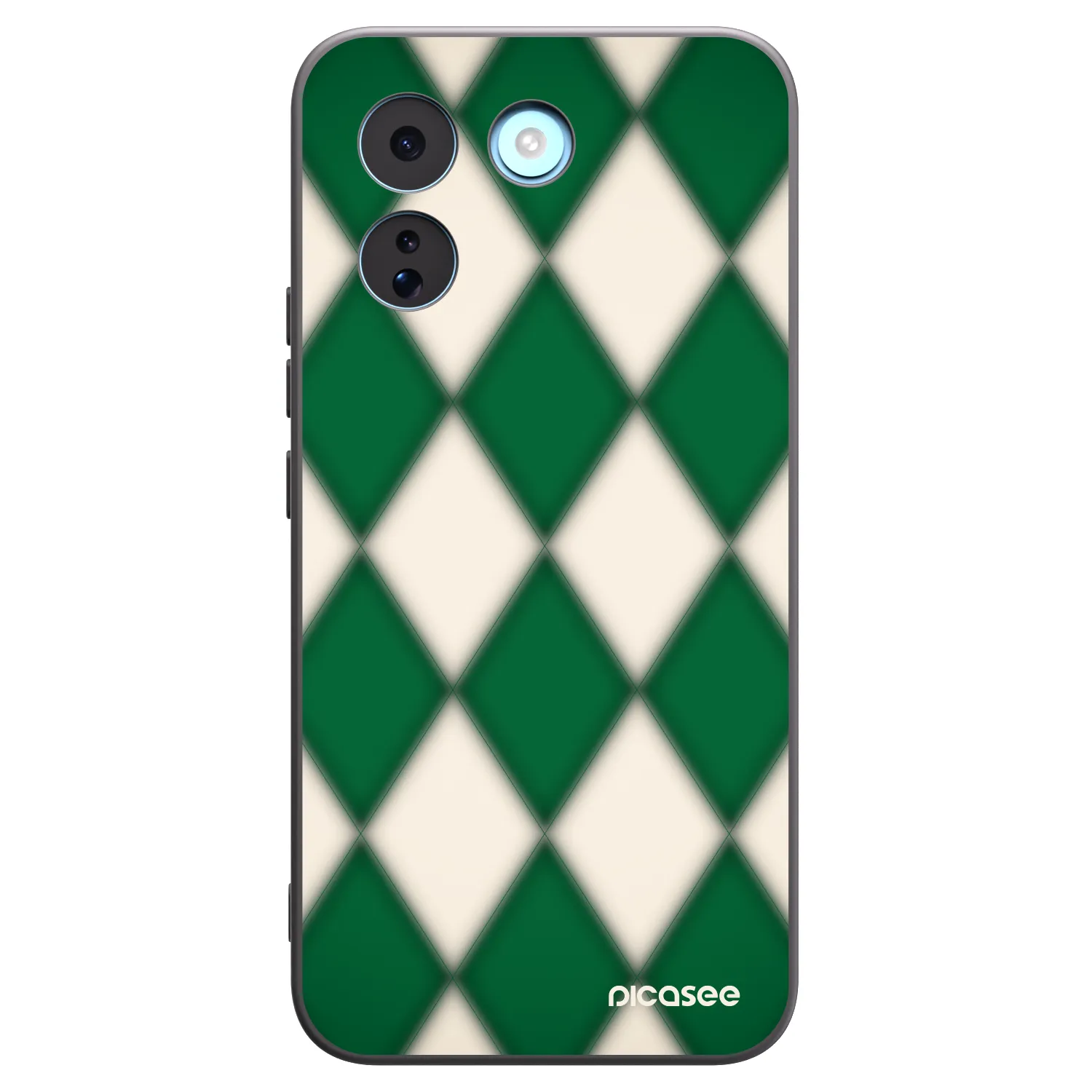 Picasee silikónový čierny obal pre Xiaomi Redmi Note 17 Pro MAX 5G - Emerald Diamond