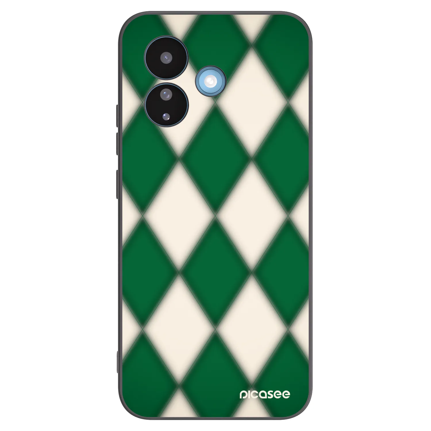 Picasee silikónový čierny obal pre Xiaomi Redmi Note 17 Pro 5G - Emerald Diamond