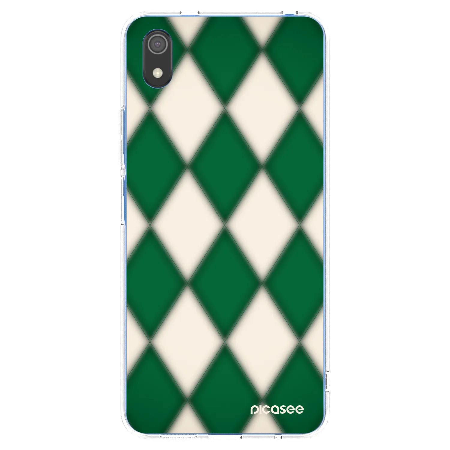 Picasee silikónový prehľadný obal pre Xiaomi Redmi 7A - Emerald Diamond