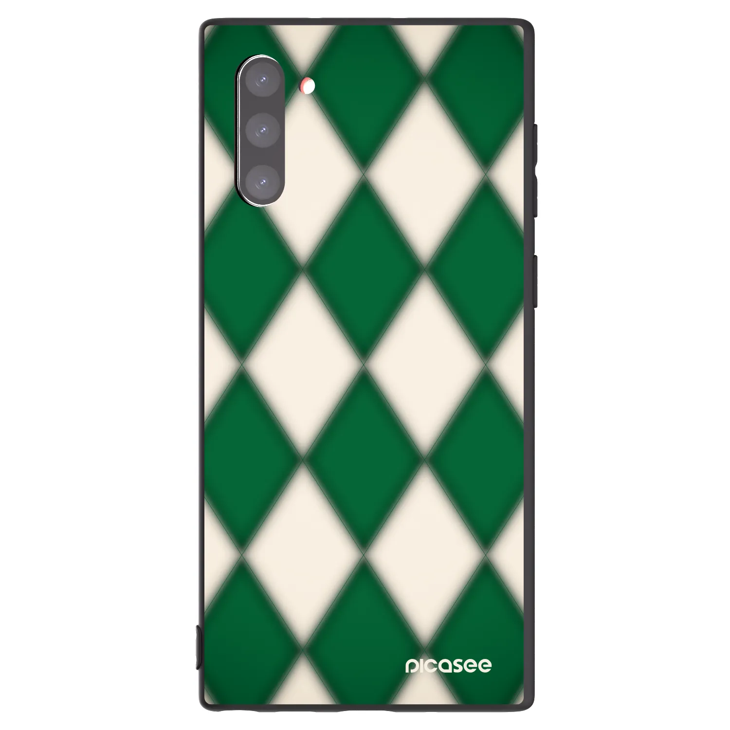 Picasee silikónový čierny obal pre Samsung Galaxy Note 10 N970F - Emerald Diamond