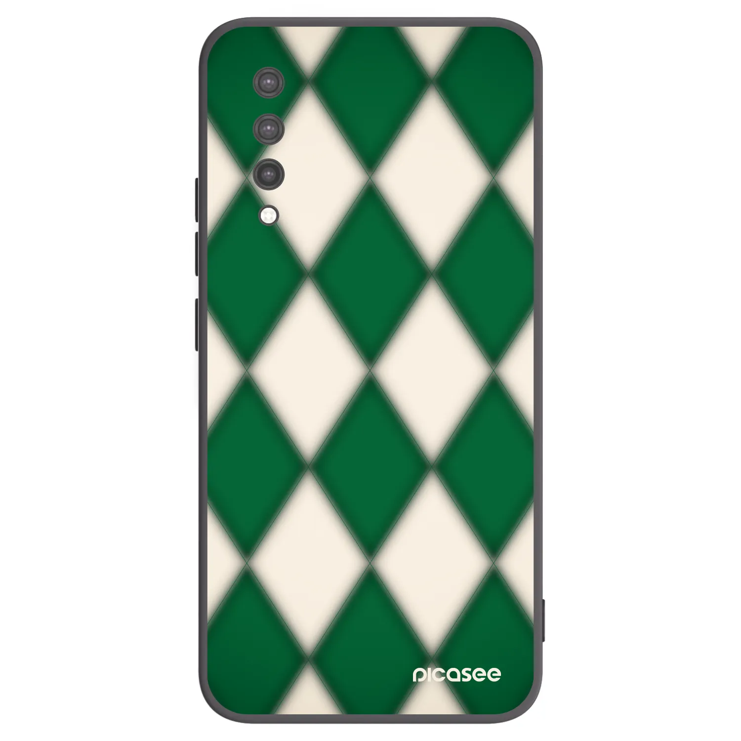 Silikónový čierny obal pre Xiaomi Mi 9 Lite - Emerald Diamond