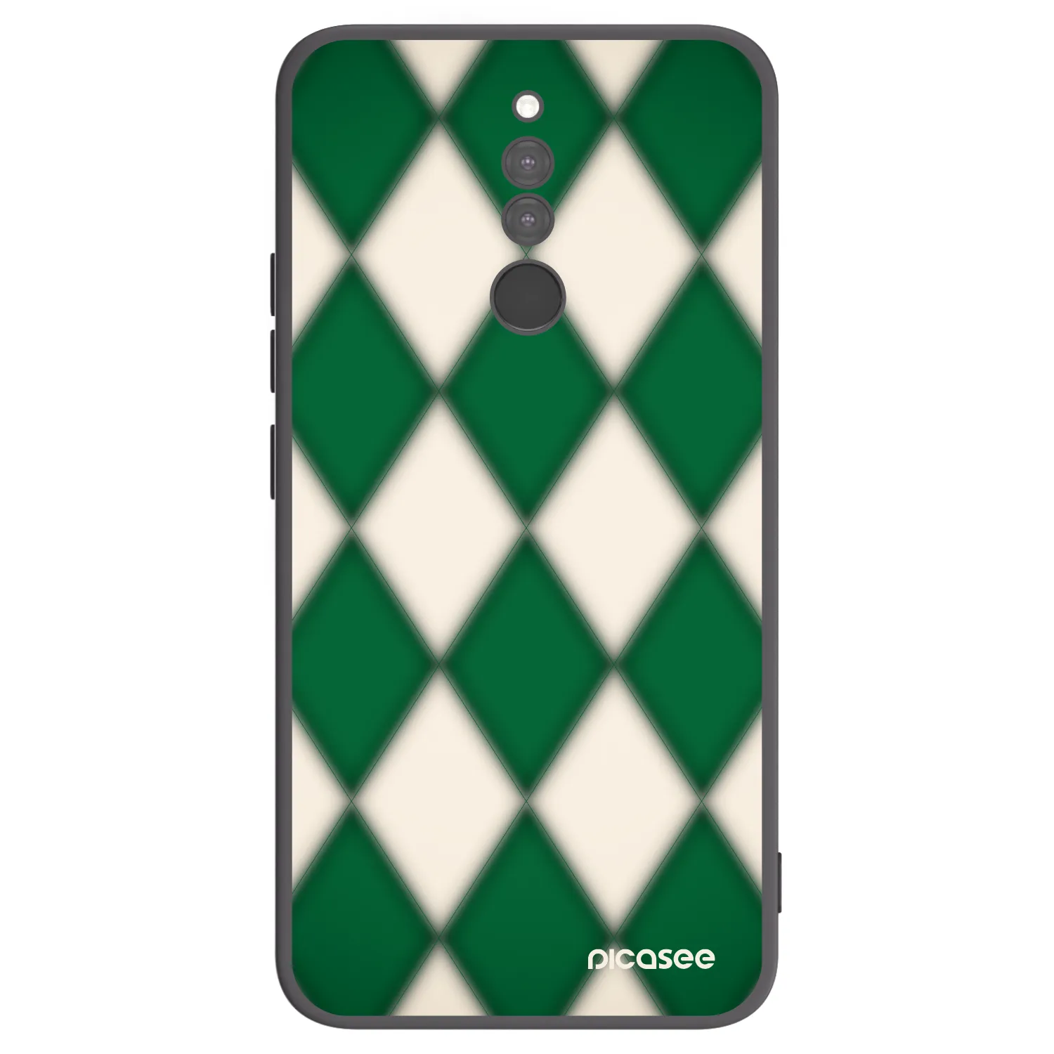 Picasee silikónový čierny obal pre Xiaomi Redmi 8 - Emerald Diamond