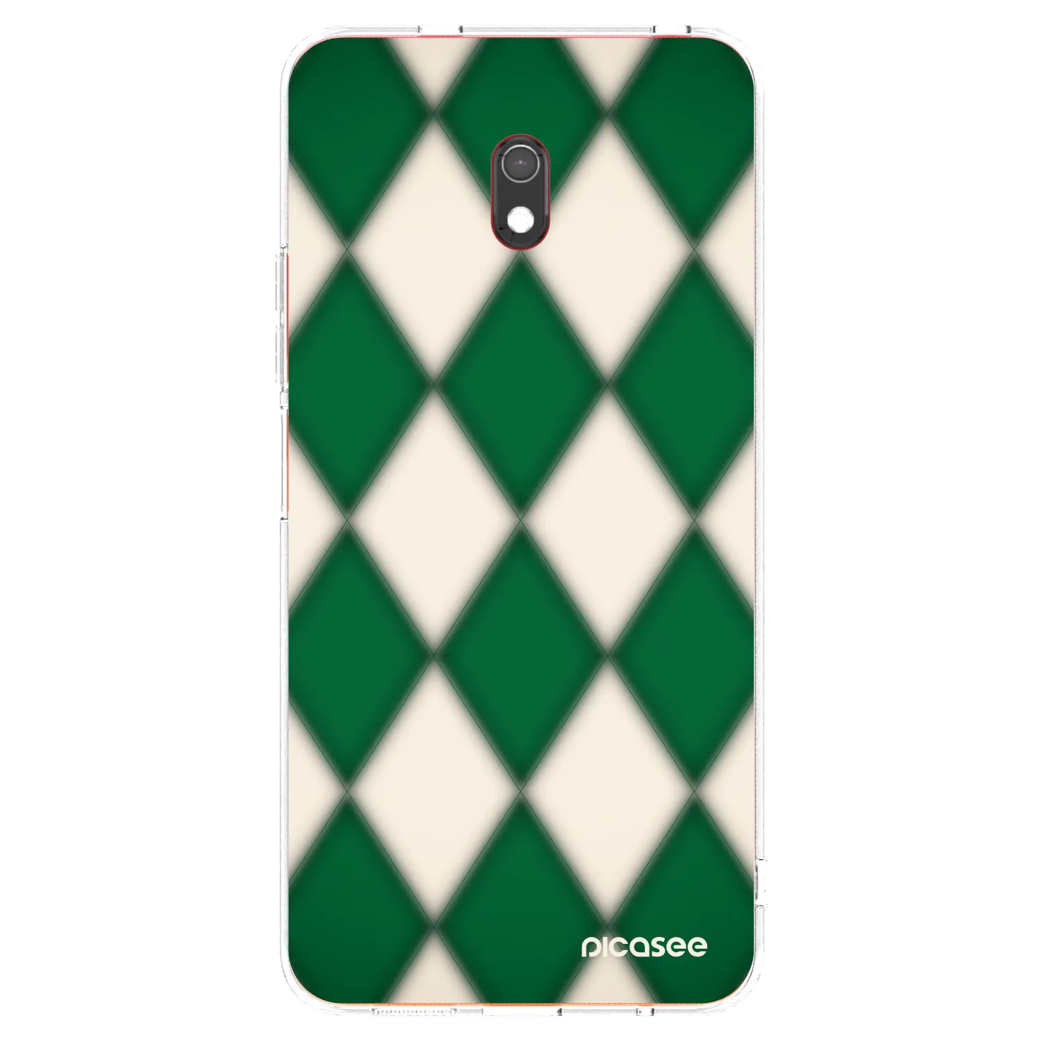 Picasee silikónový prehľadný obal pre Xiaomi Redmi 8A - Emerald Diamond