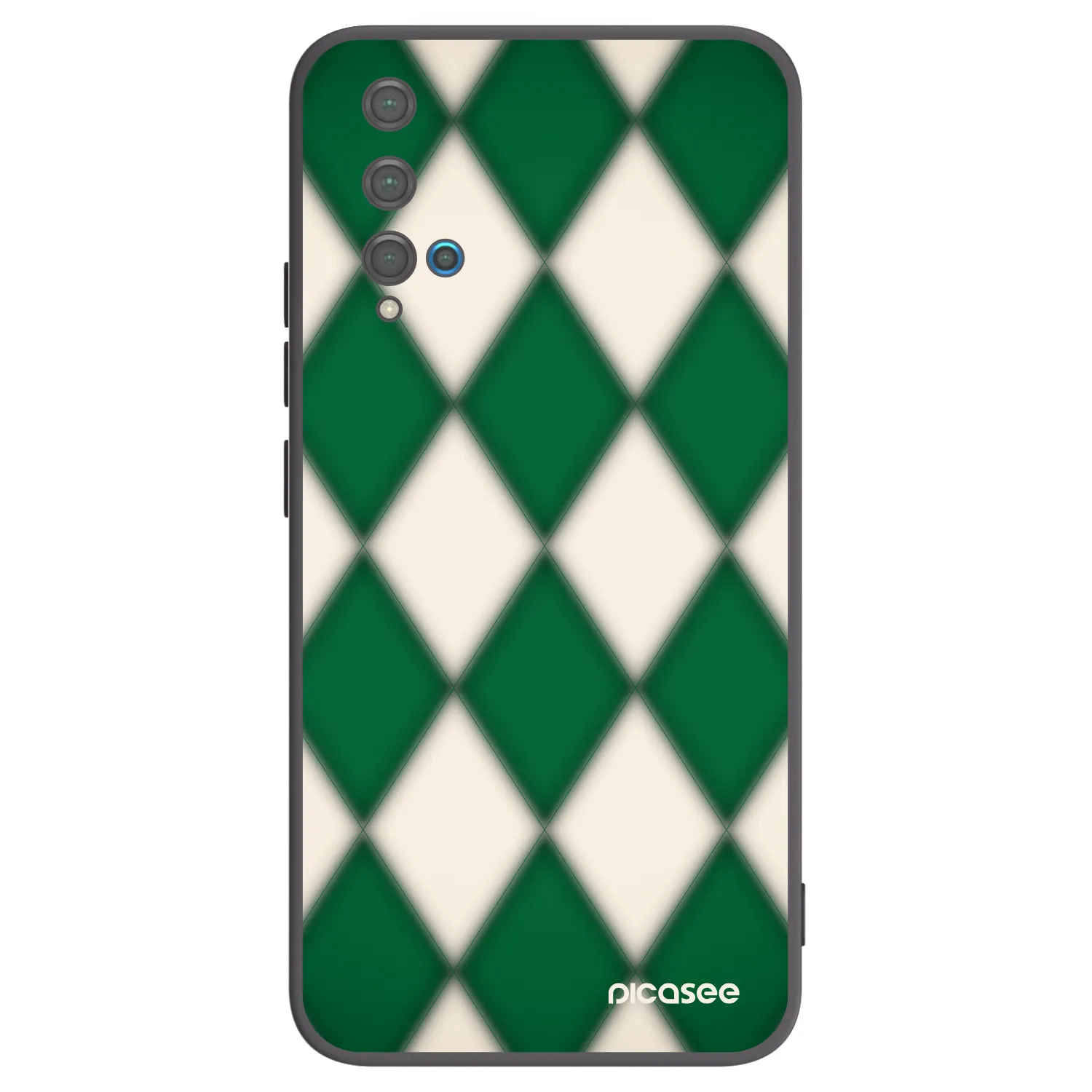 Picasee silikónový čierny obal pre Huawei Nova 5T - Emerald Diamond